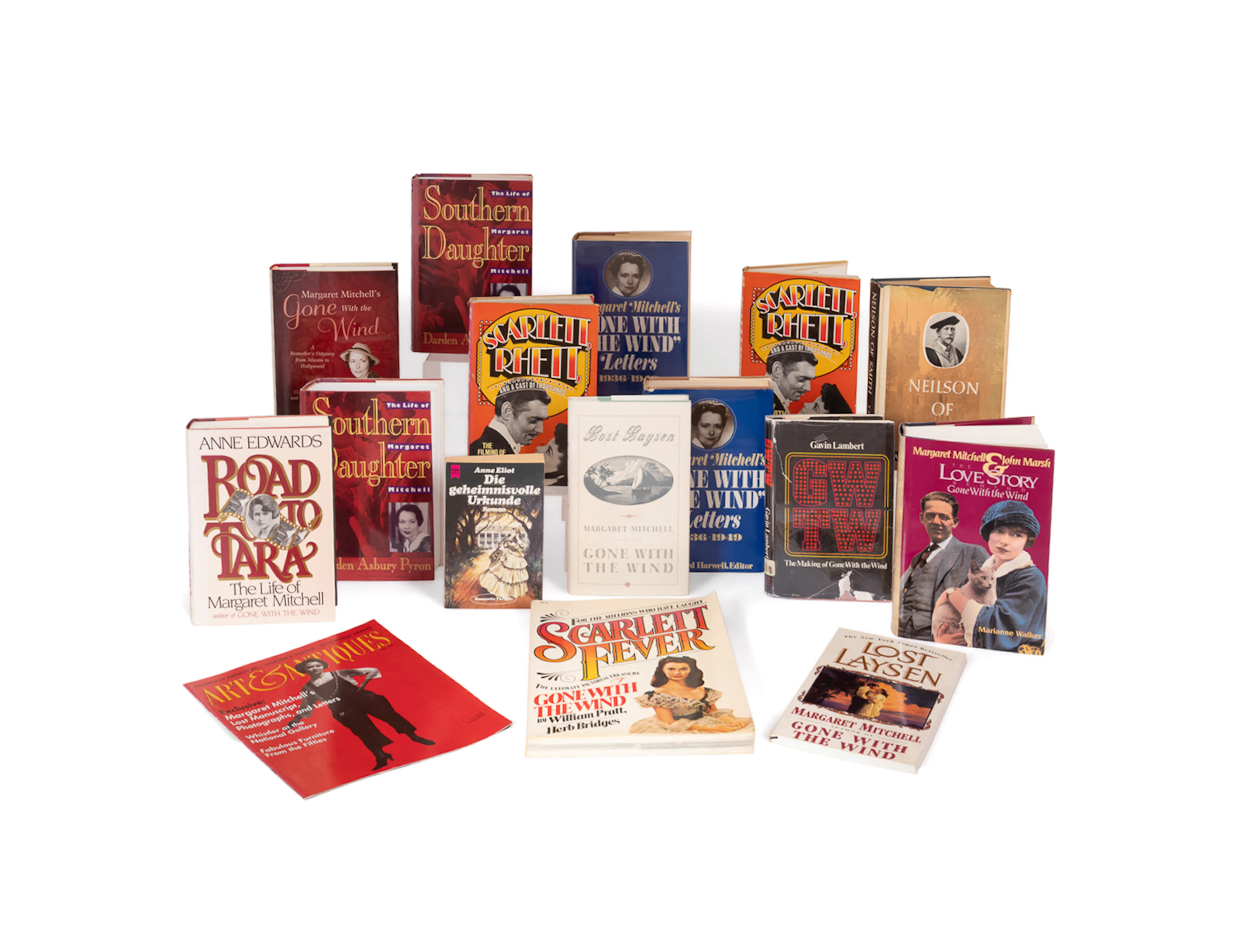 16 Books Relating to Margaret Mitchell and GWTW