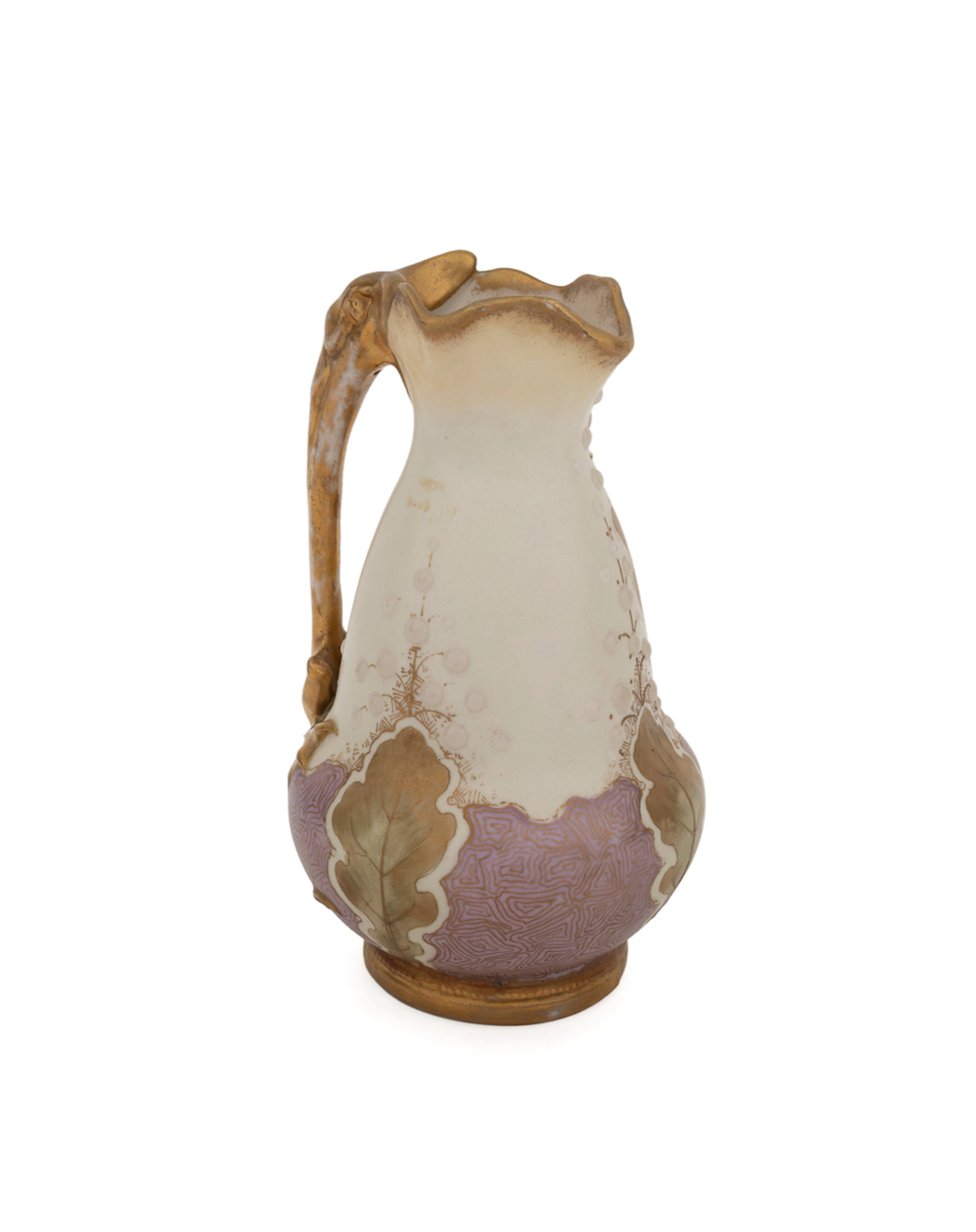 Imperial Amphora Art Nouveau Pitcher, C. 1900
