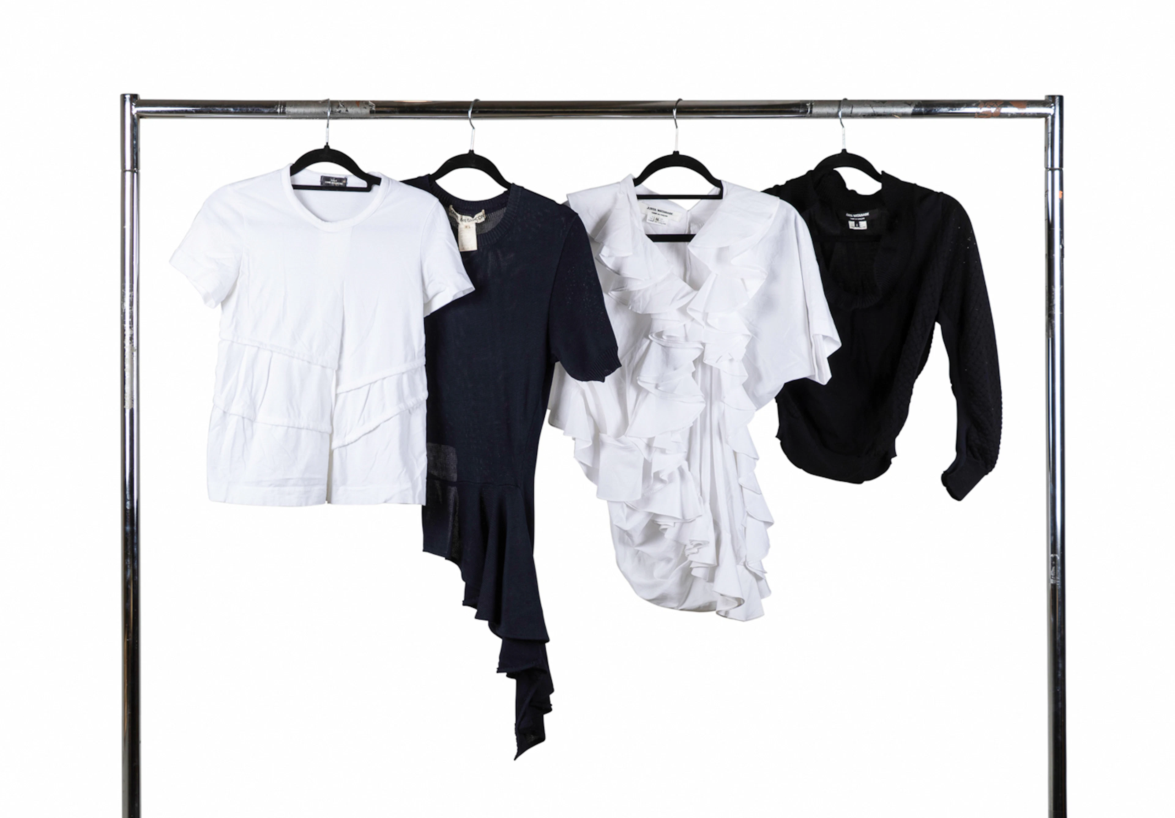Four Comme des Garcons Assorted Tops