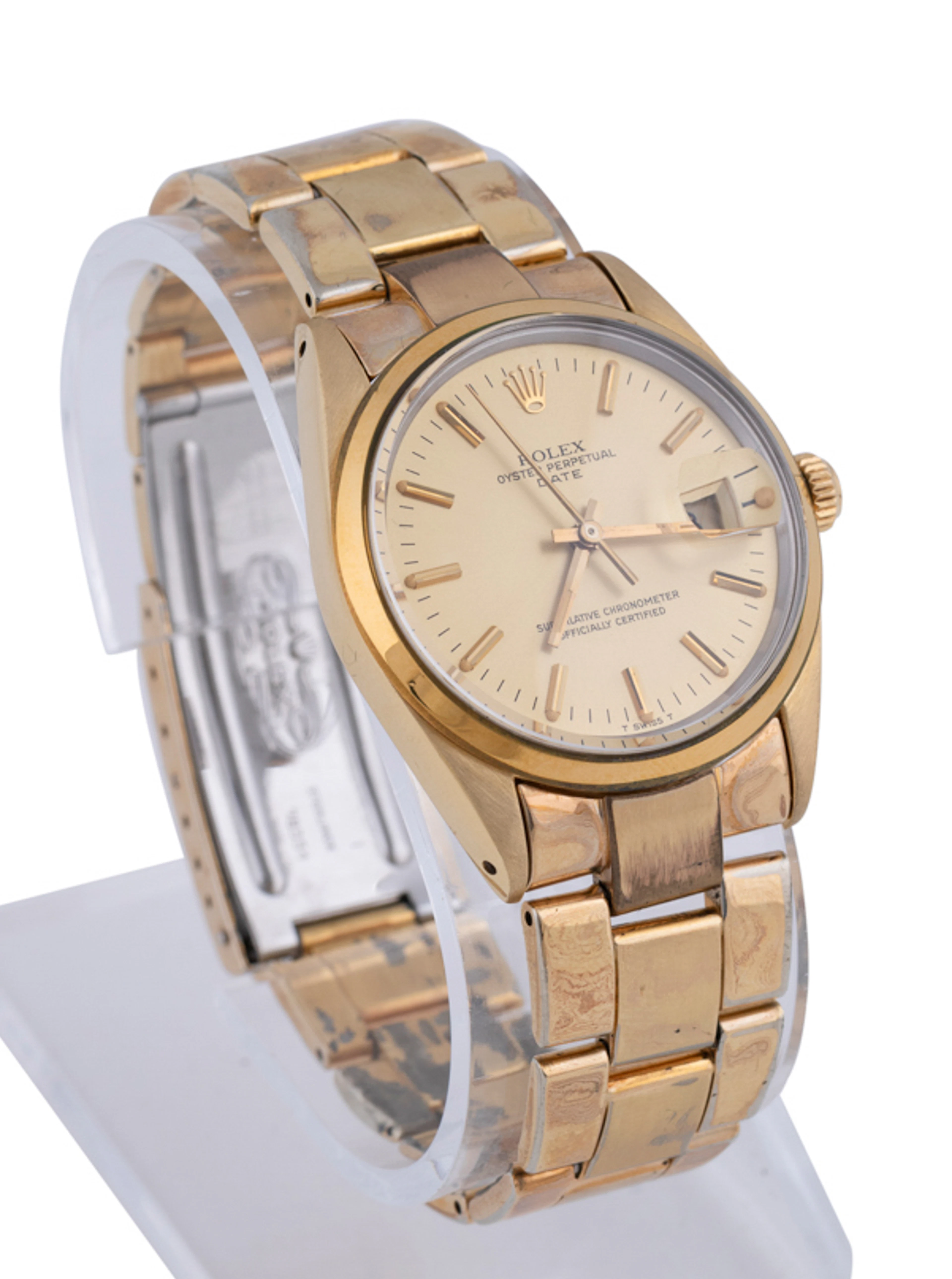 Rolex, 1984 Oyster Perpetual Date Watch, #15505