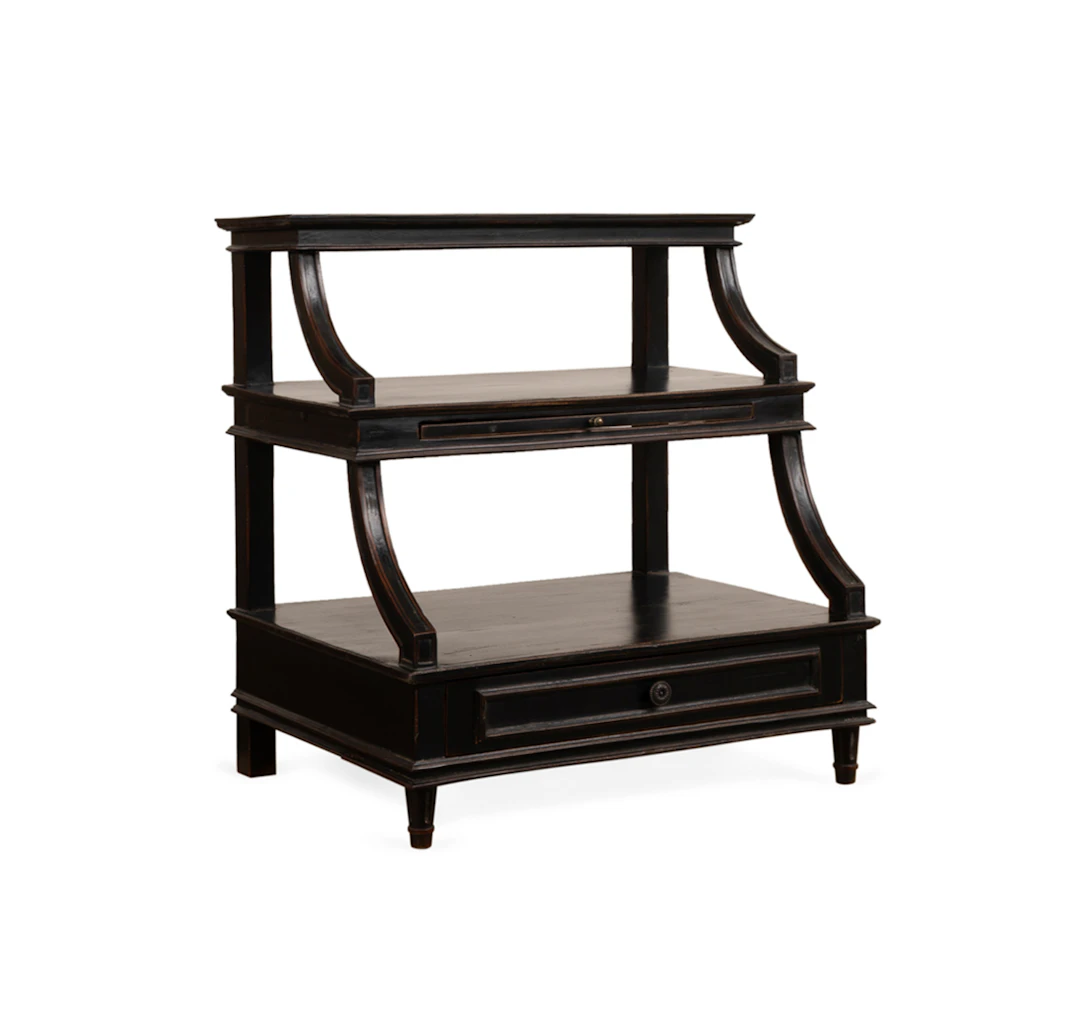 Paul Ferrante Three-Tier Step End Table