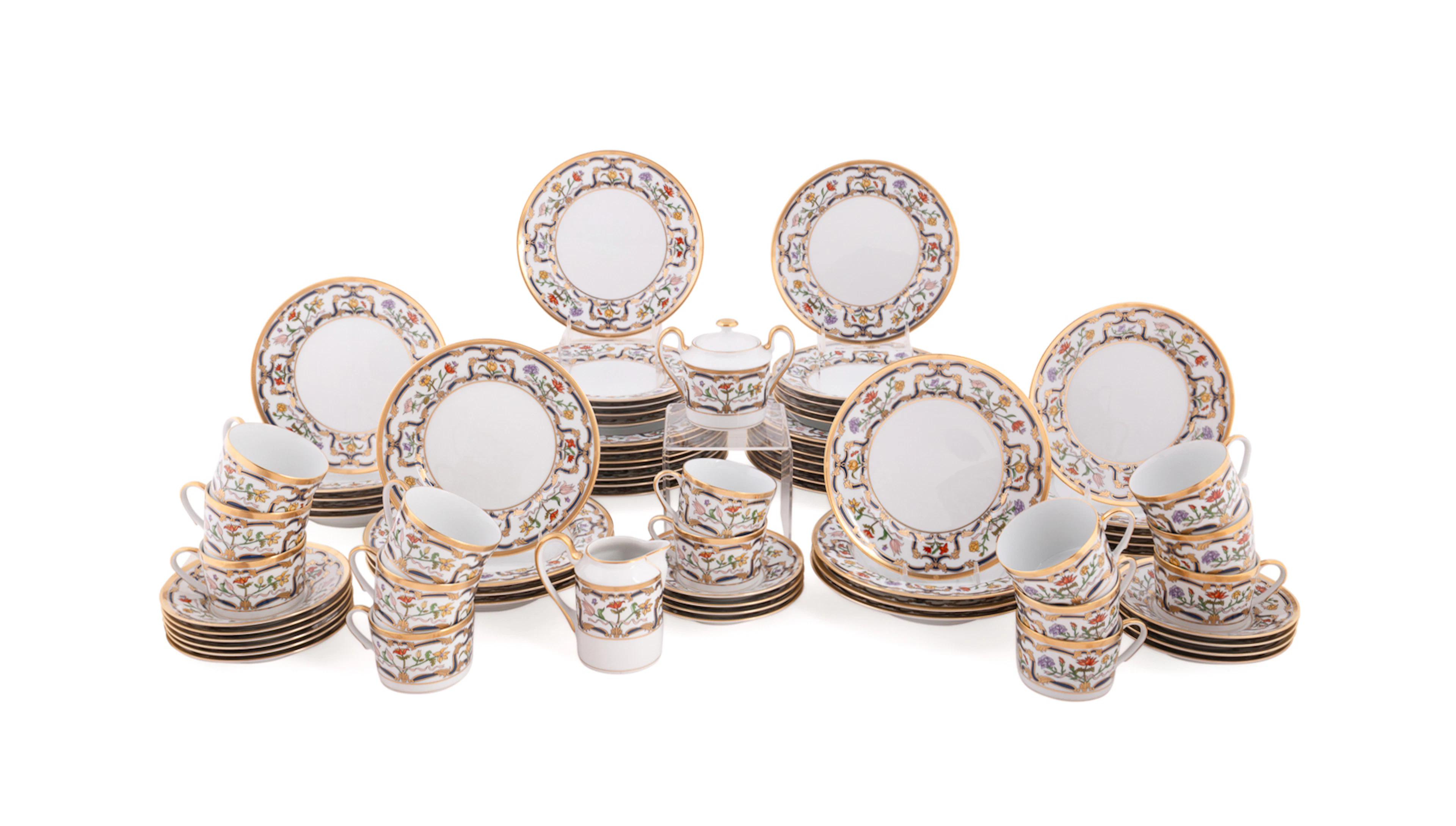 Christian Dior, "Renaissance" Dinnerware for 14