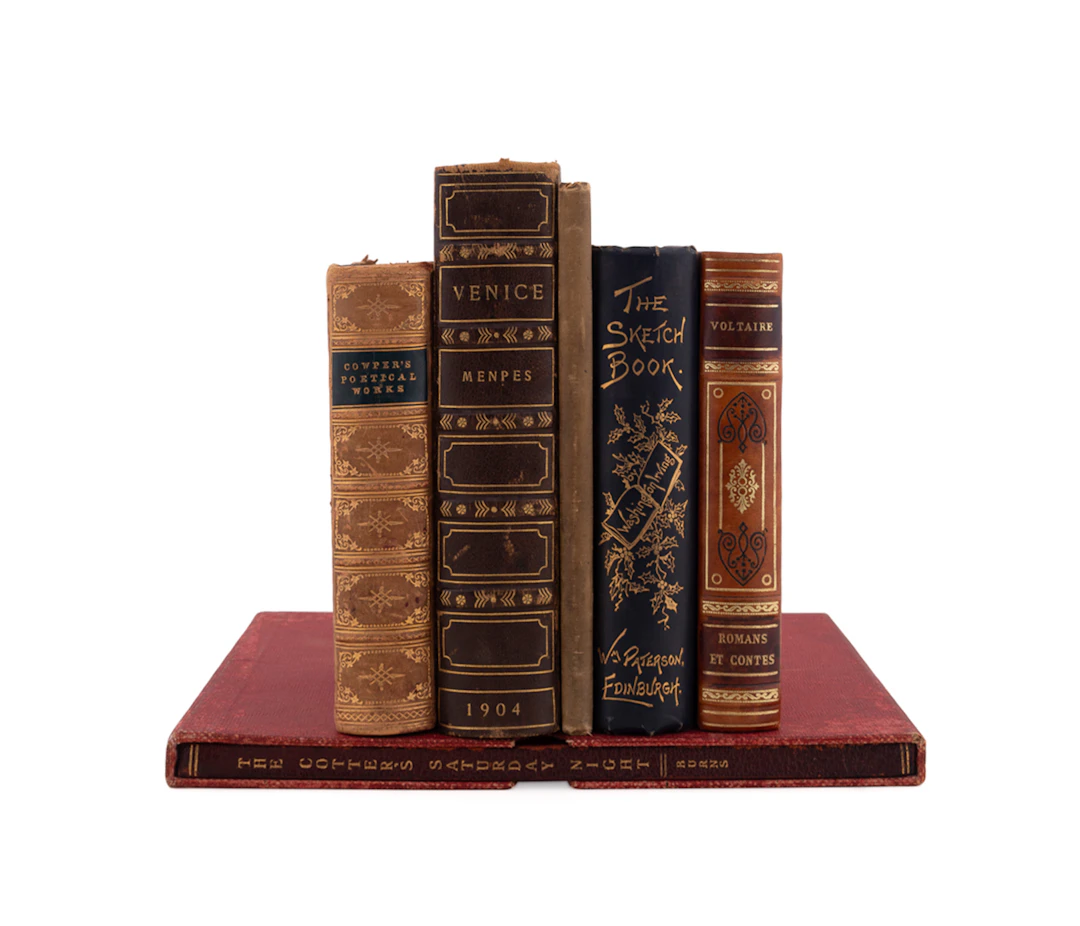 Assorted Collection of Six Books, 19th-20th C.