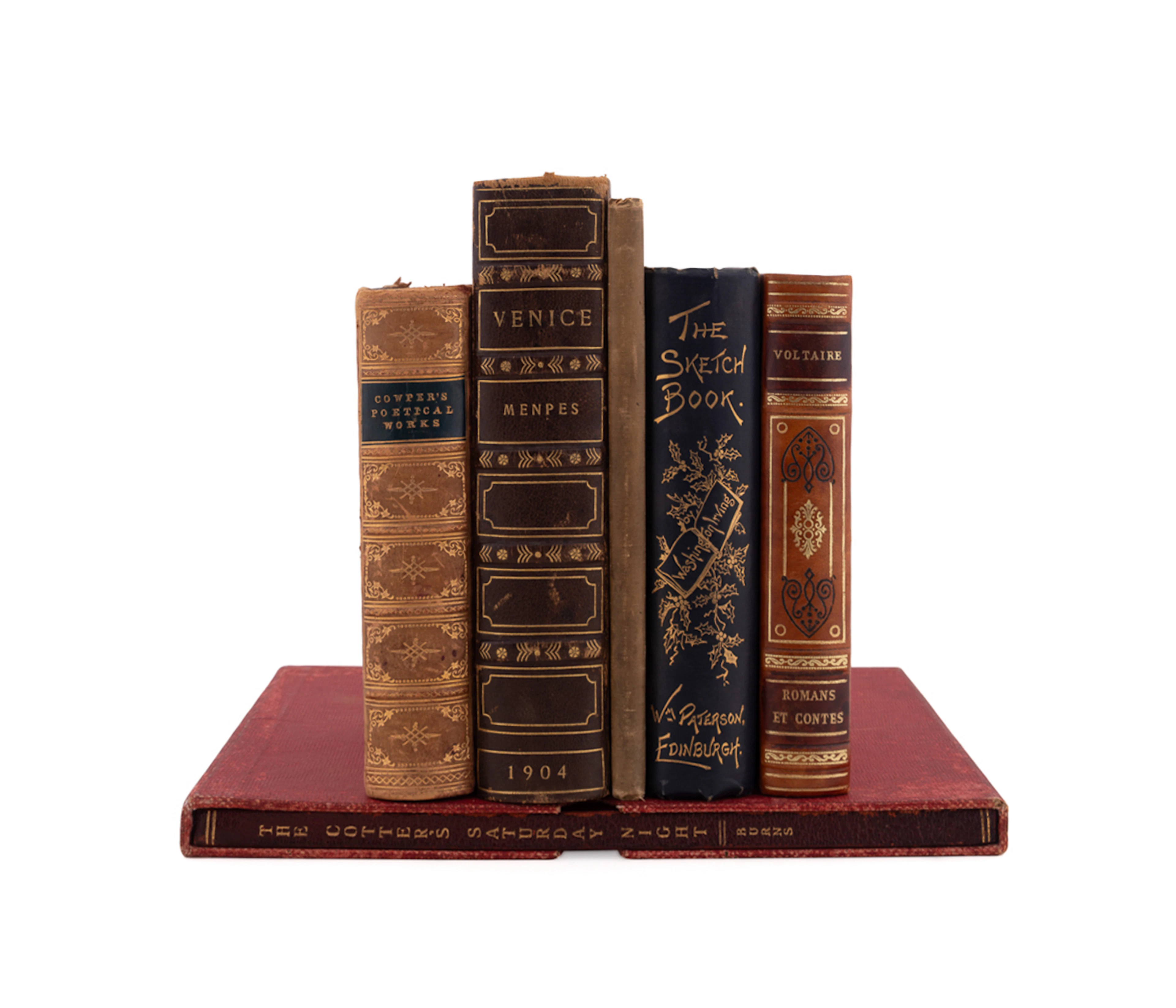 Assorted Collection of Six Books, 19th-20th C.