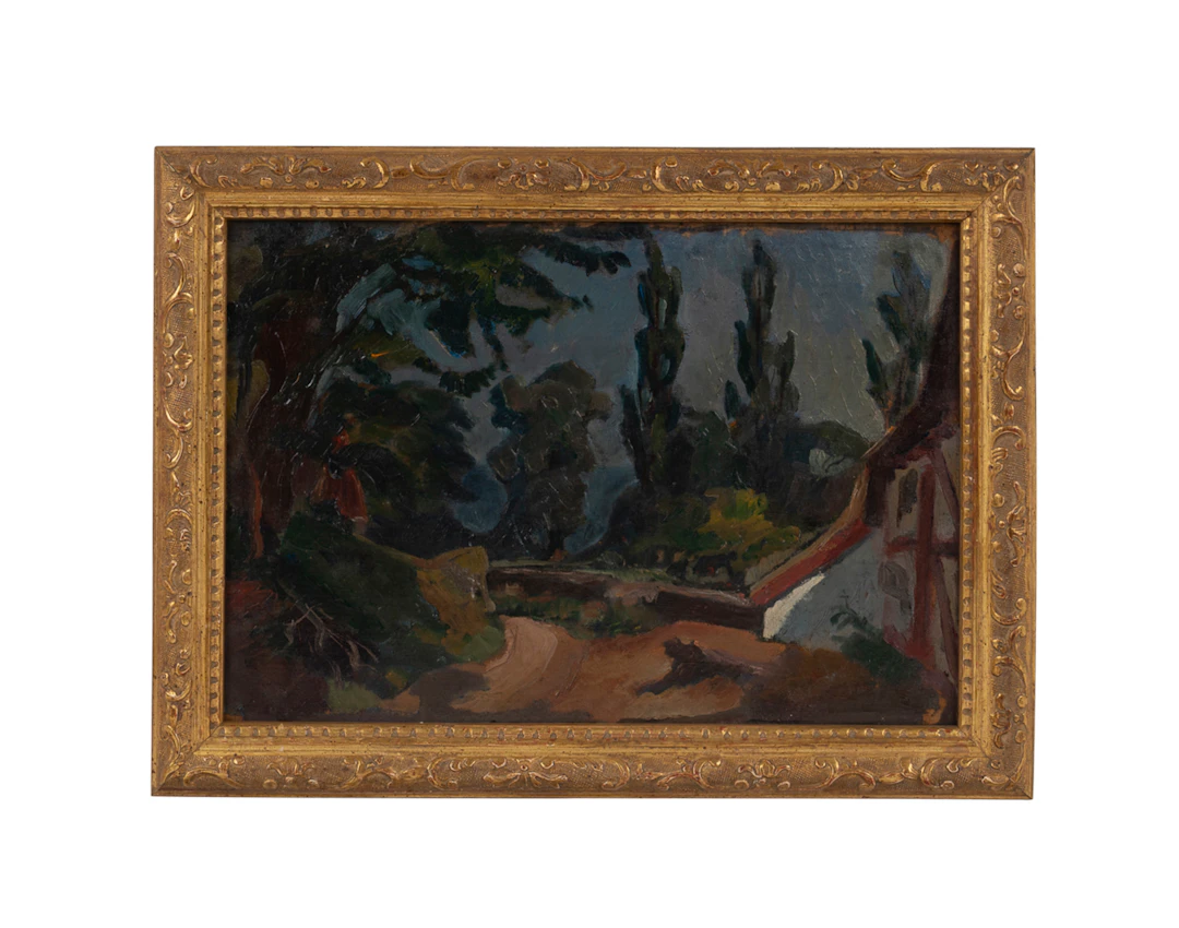 Stefan Viggo Pedersen (attr.), Landscape, 20th C.