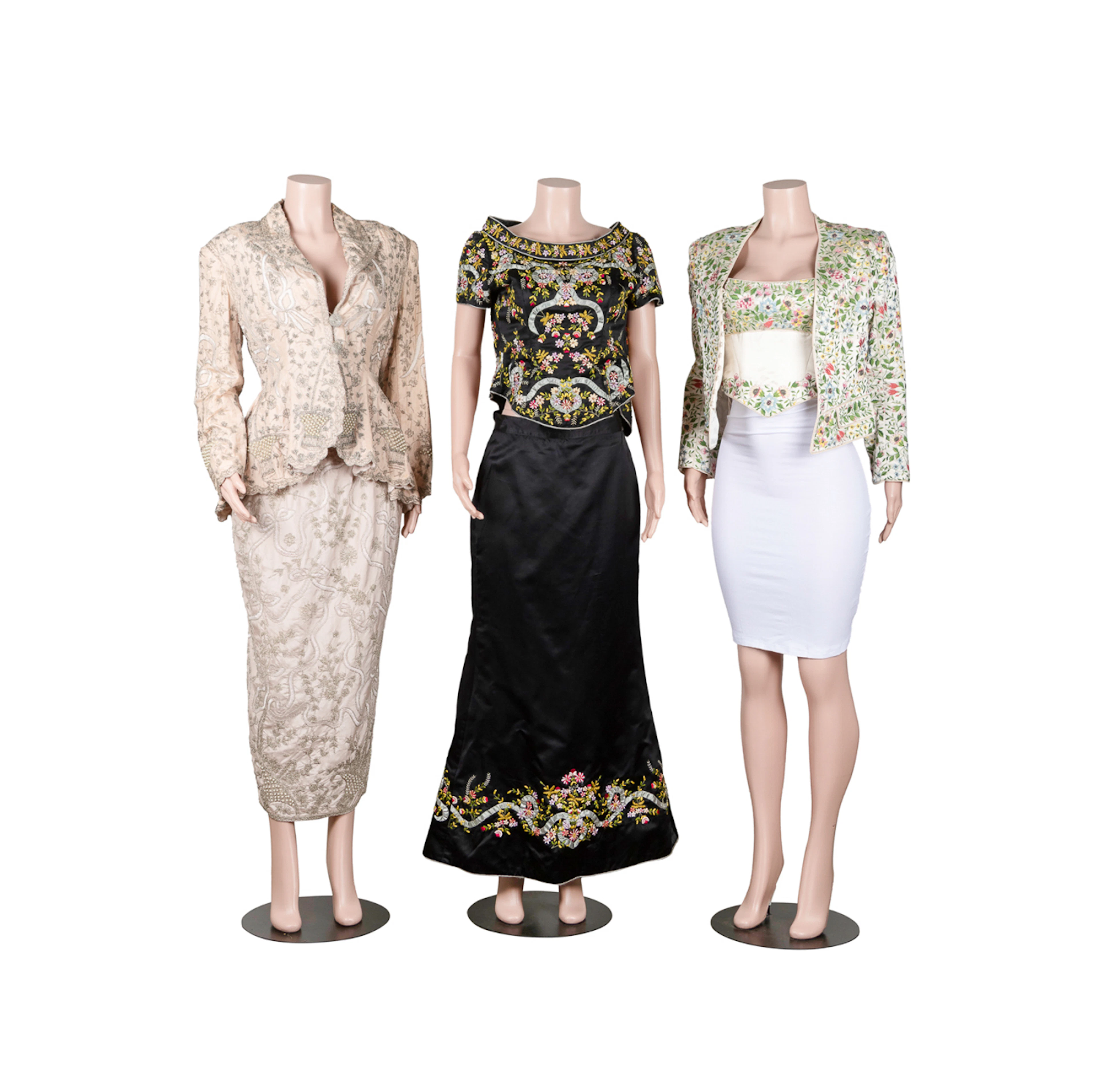 Three Vintage Eavis & Brown Two-Piece Outfits