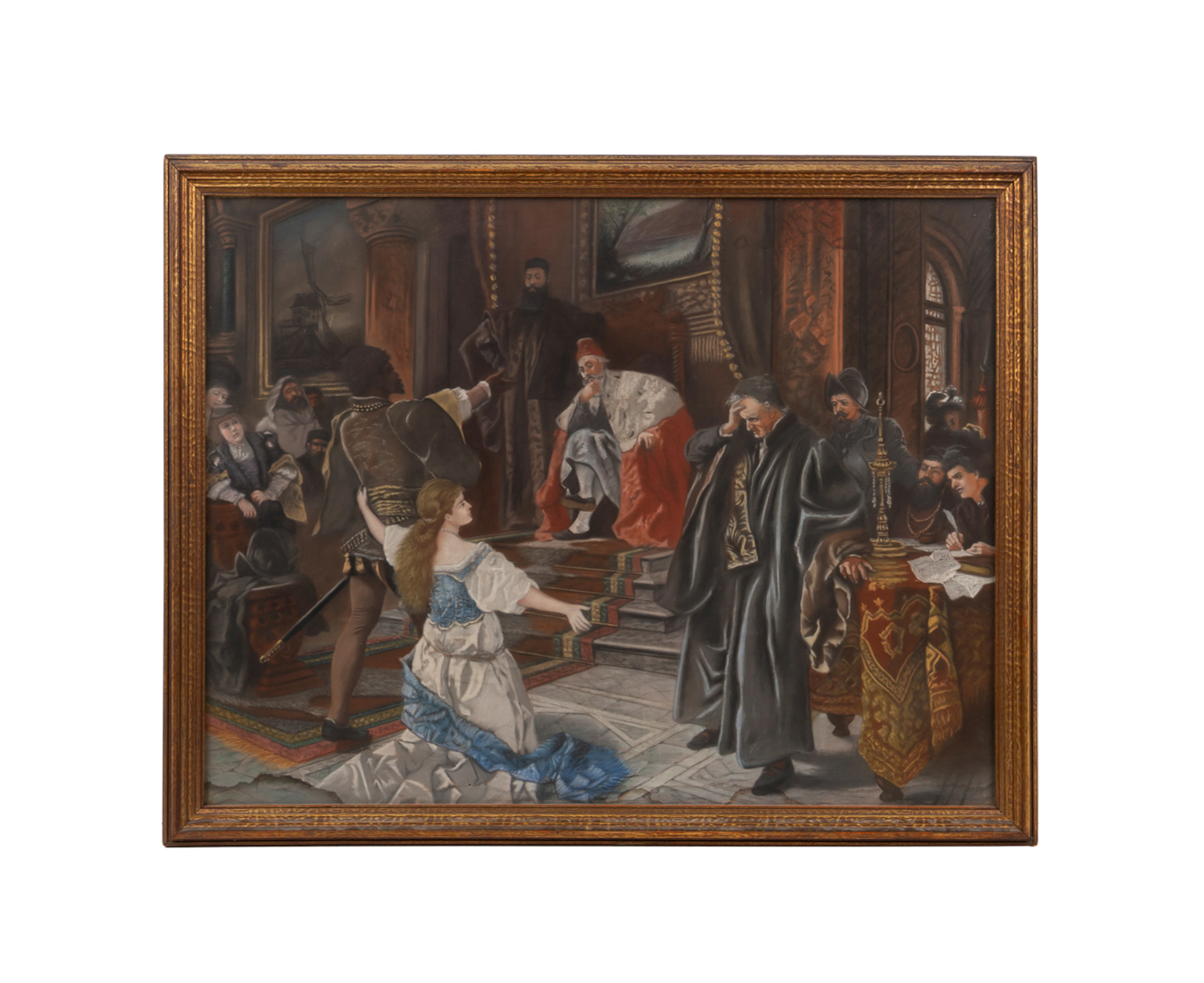 Richter (After), "Othello", 19th/20th C., Pastel
