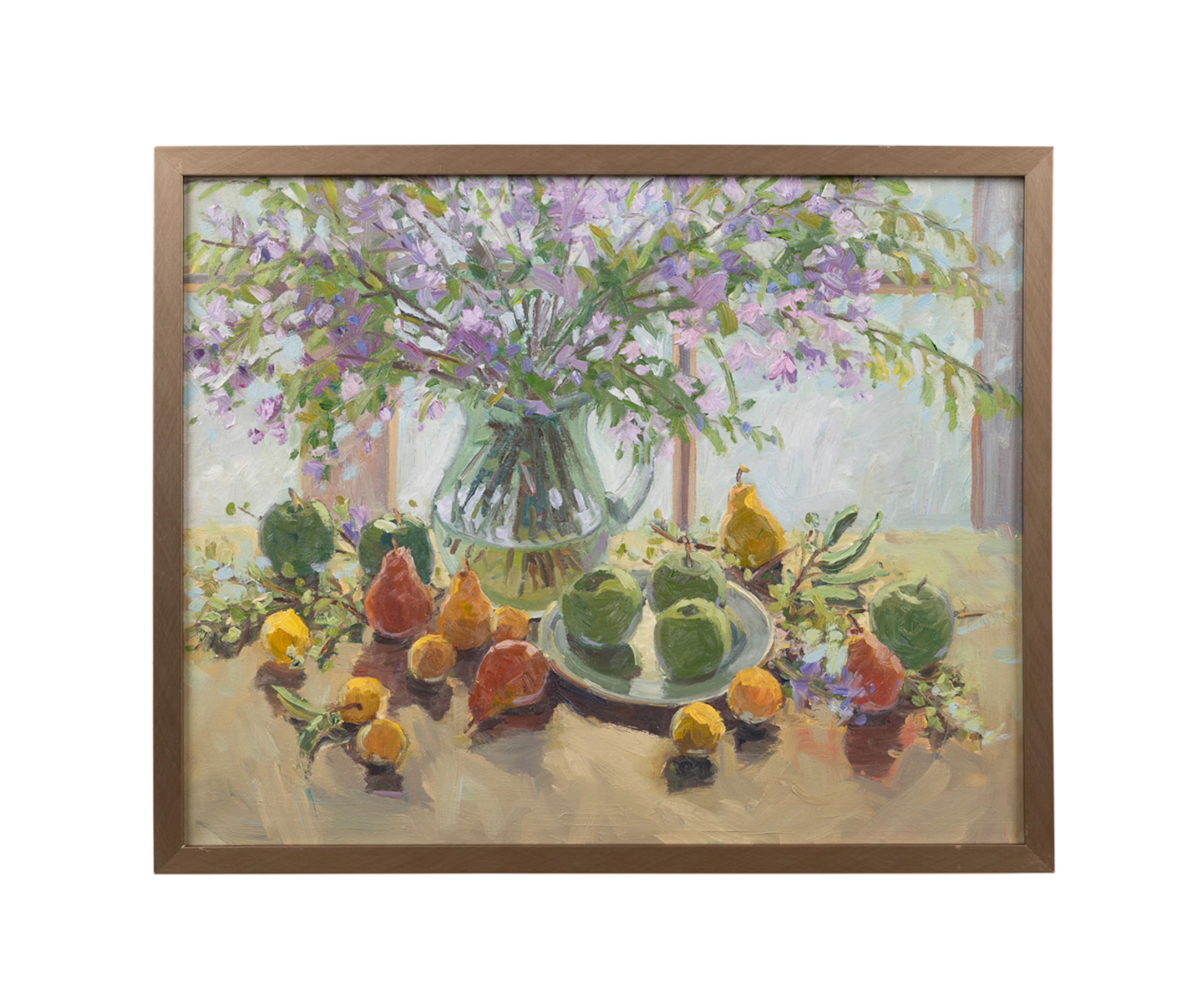 David Williams, "Summer Garden Still Life", O/C