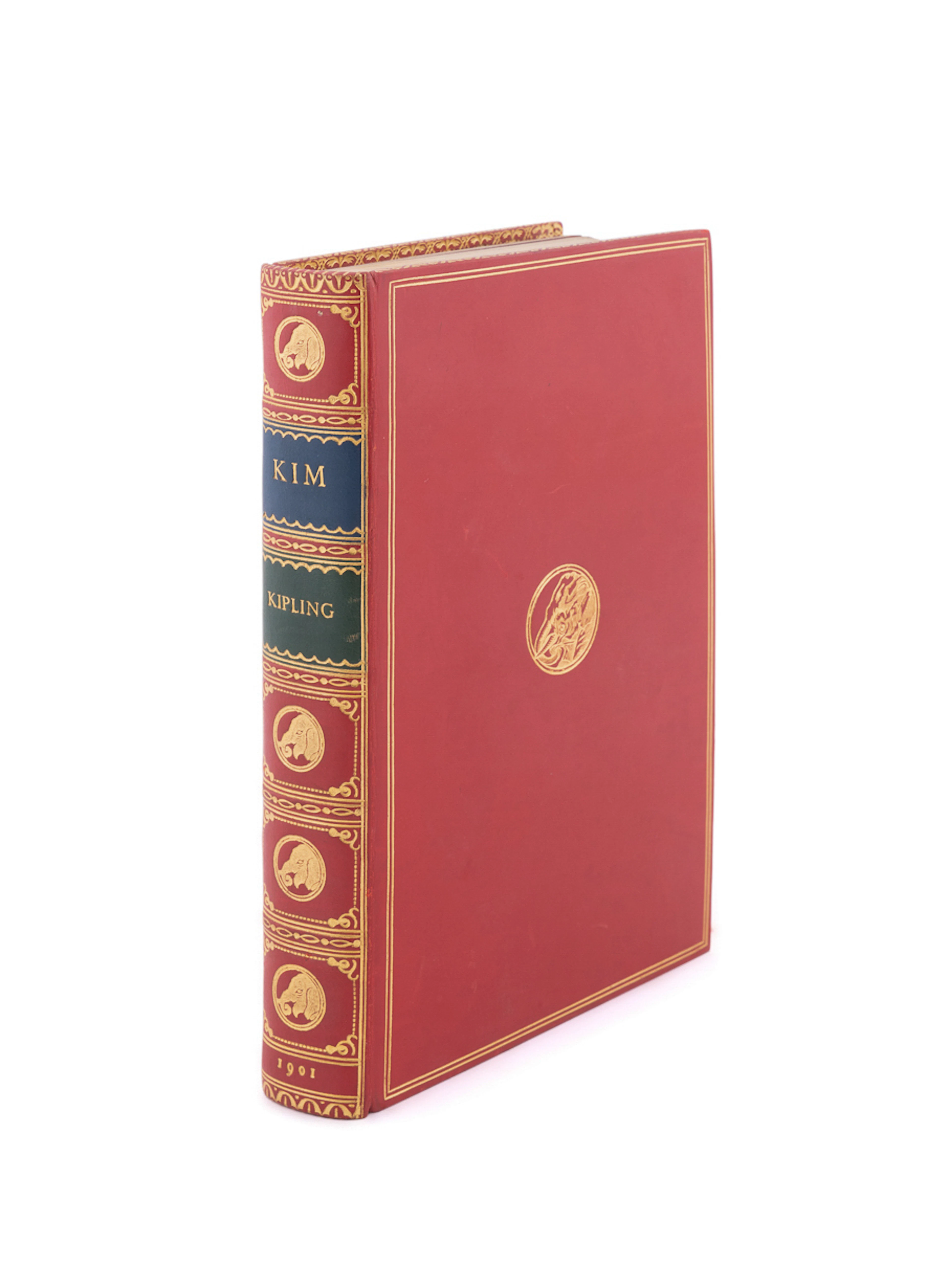 Rudyard Kipling, "Kim" First Edition, 1901