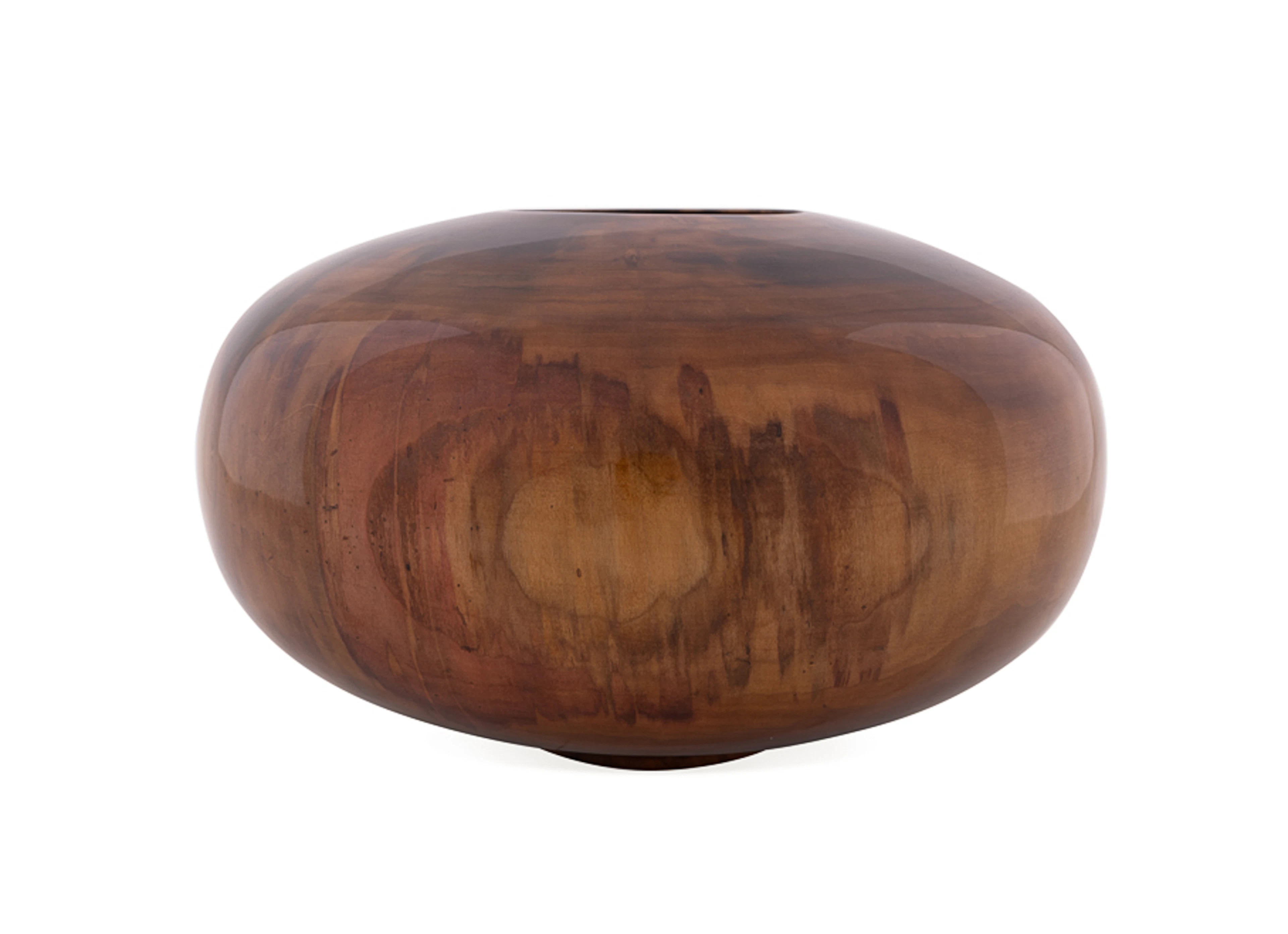 Ed Moulthrop, Turned Figured Tulipwood Bowl