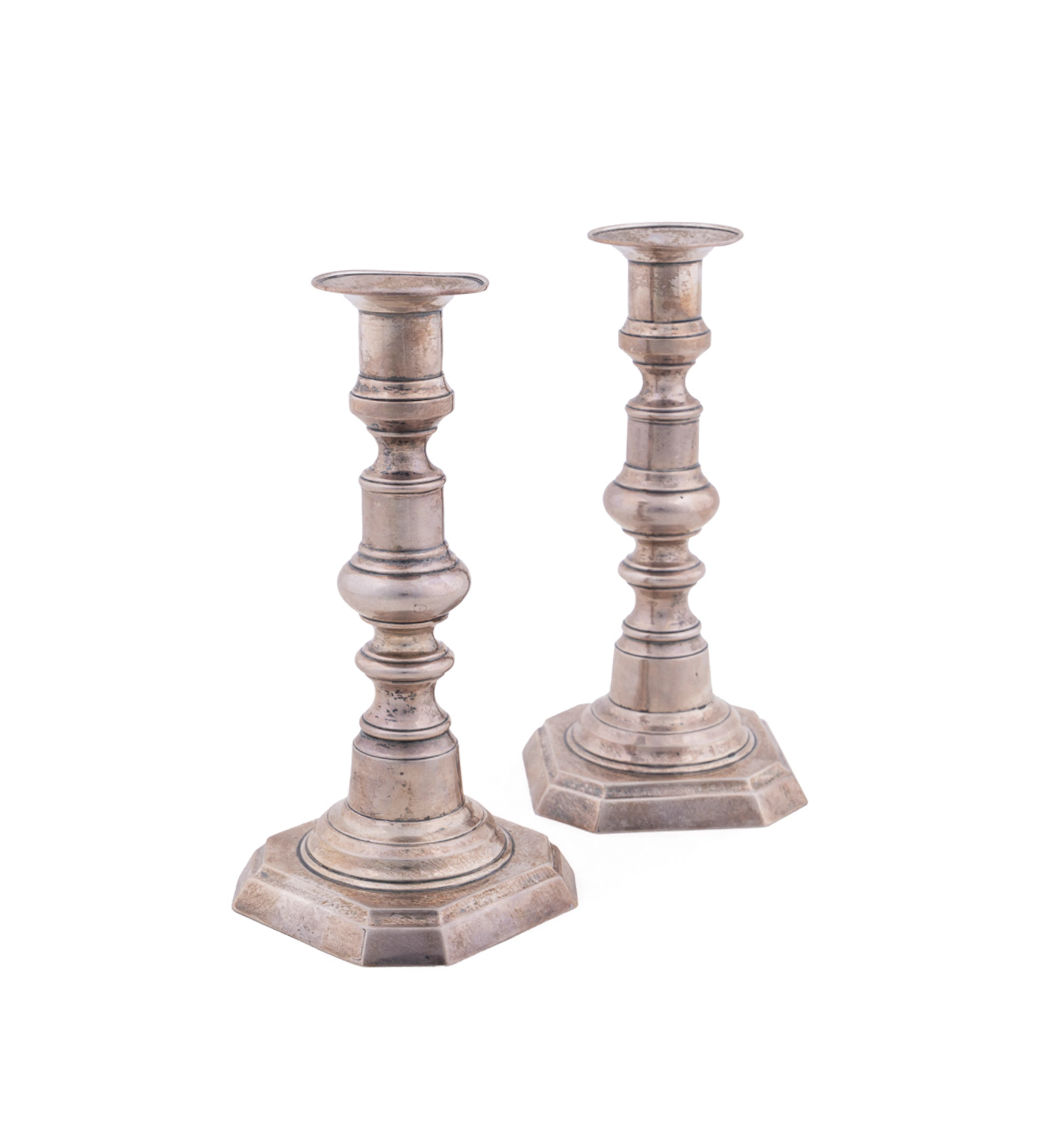 Gorham, Pair of Georgian Sterling Candlesticks