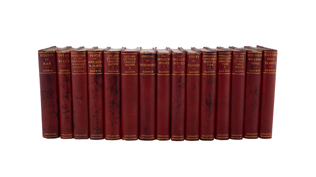 "The Works of Charles Darwin", 15 Vol., 1896-7