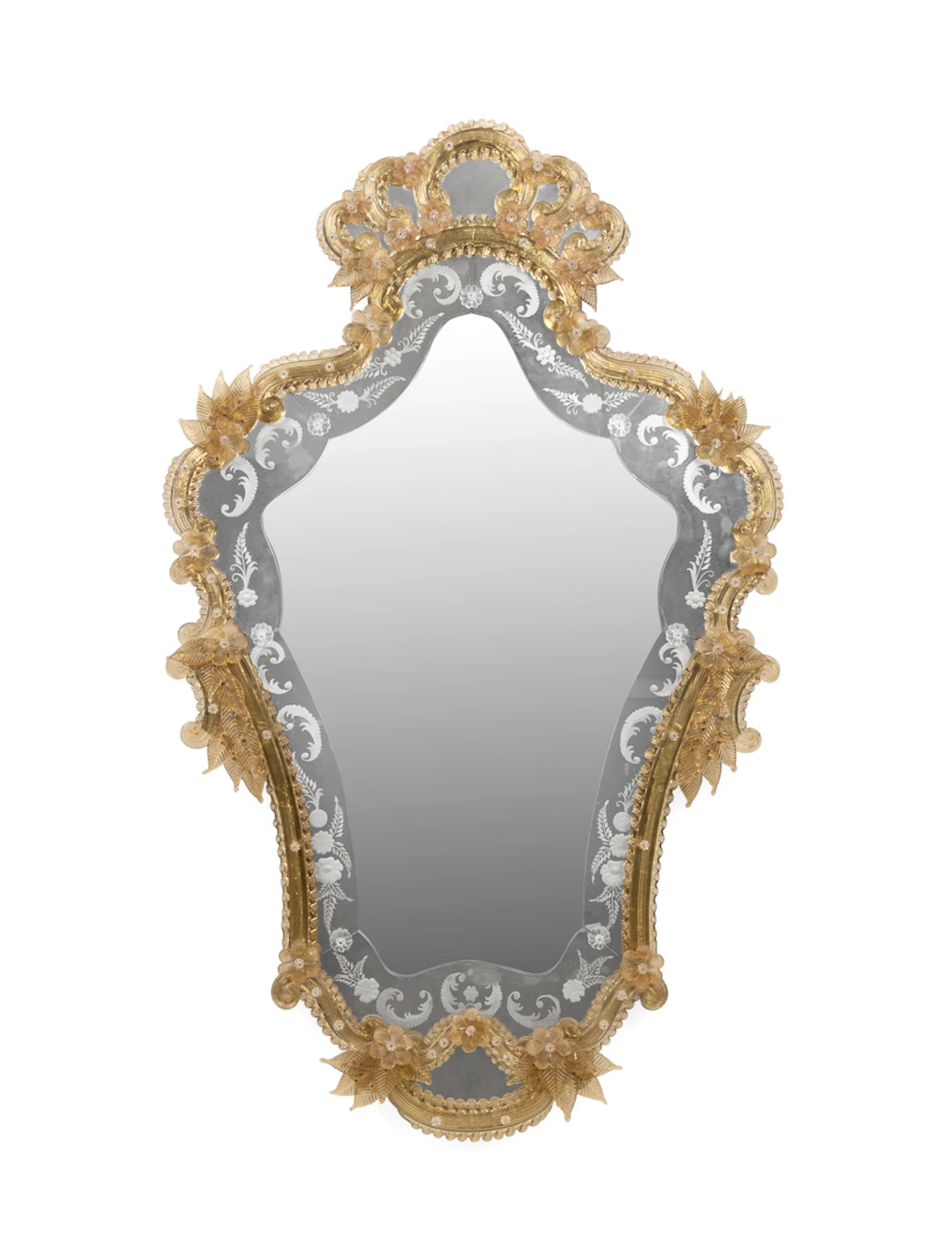 Ongaro & Fuga Venetian Murano Mirror