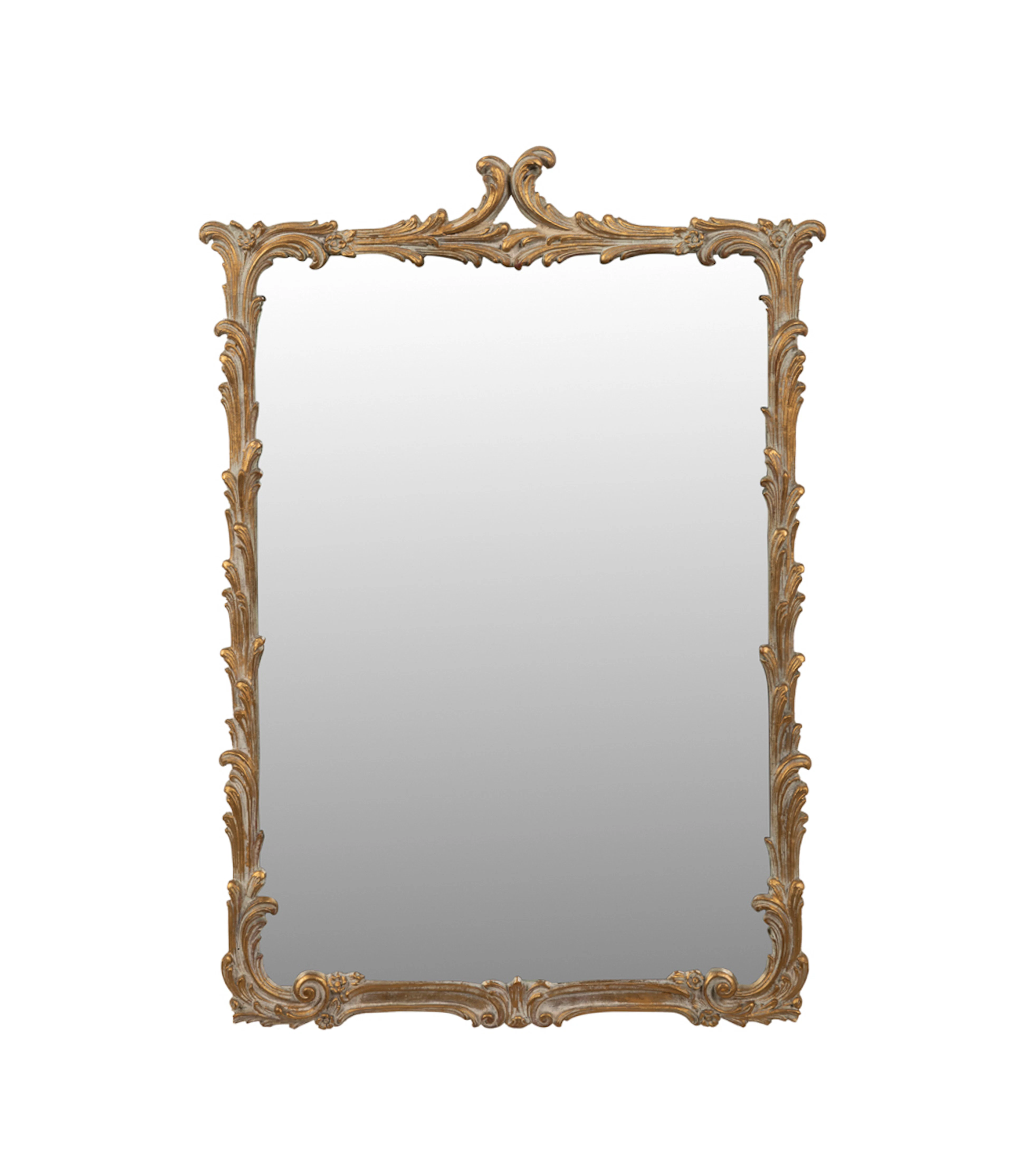 Louis XV Rococo Style Giltwood Mirror