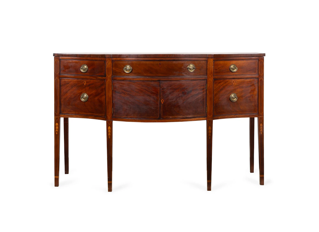 C. 1820 Federal Mahogany Inlaid Sideboard