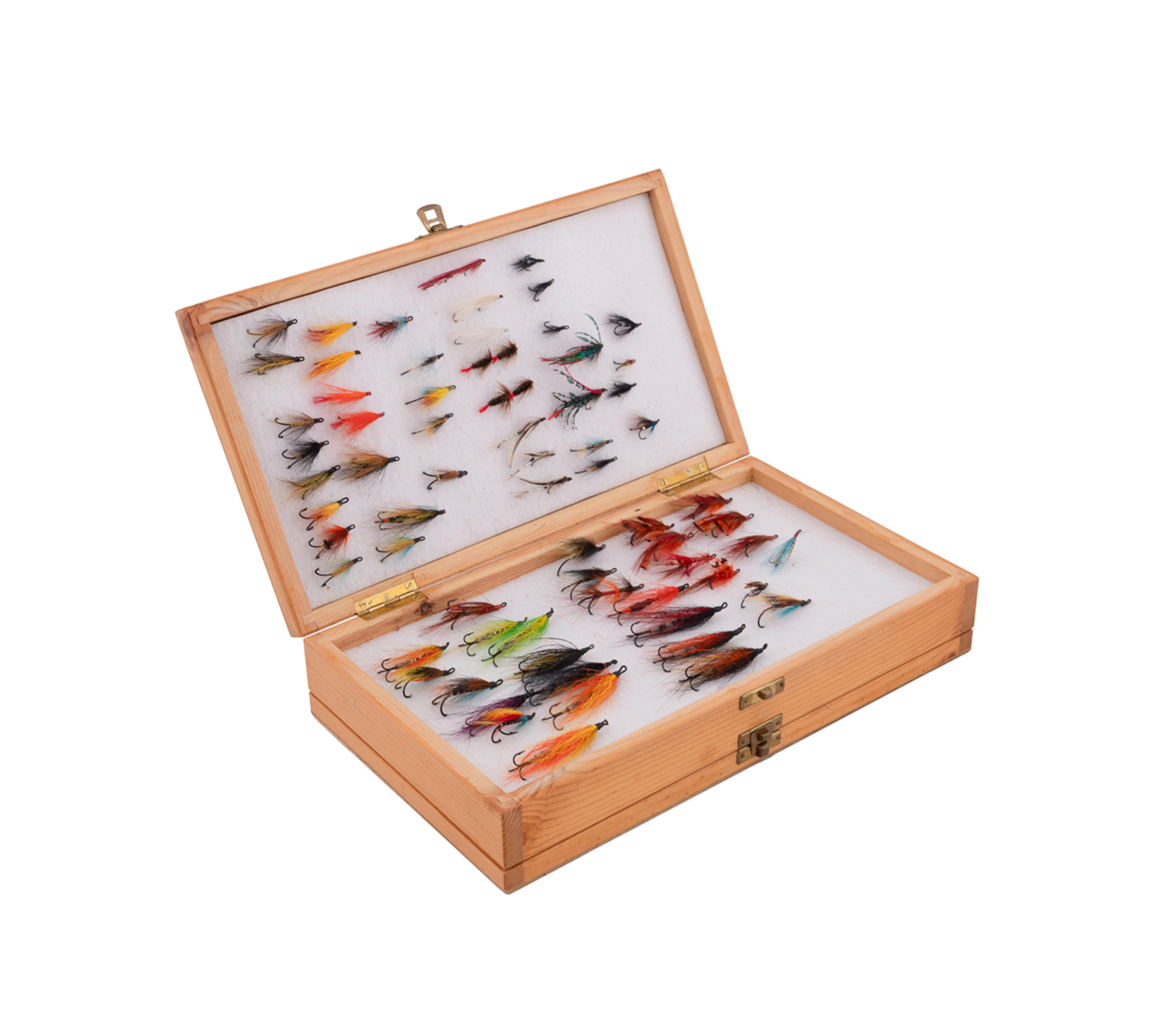 Collection of Antique and Modern Fishing Flies