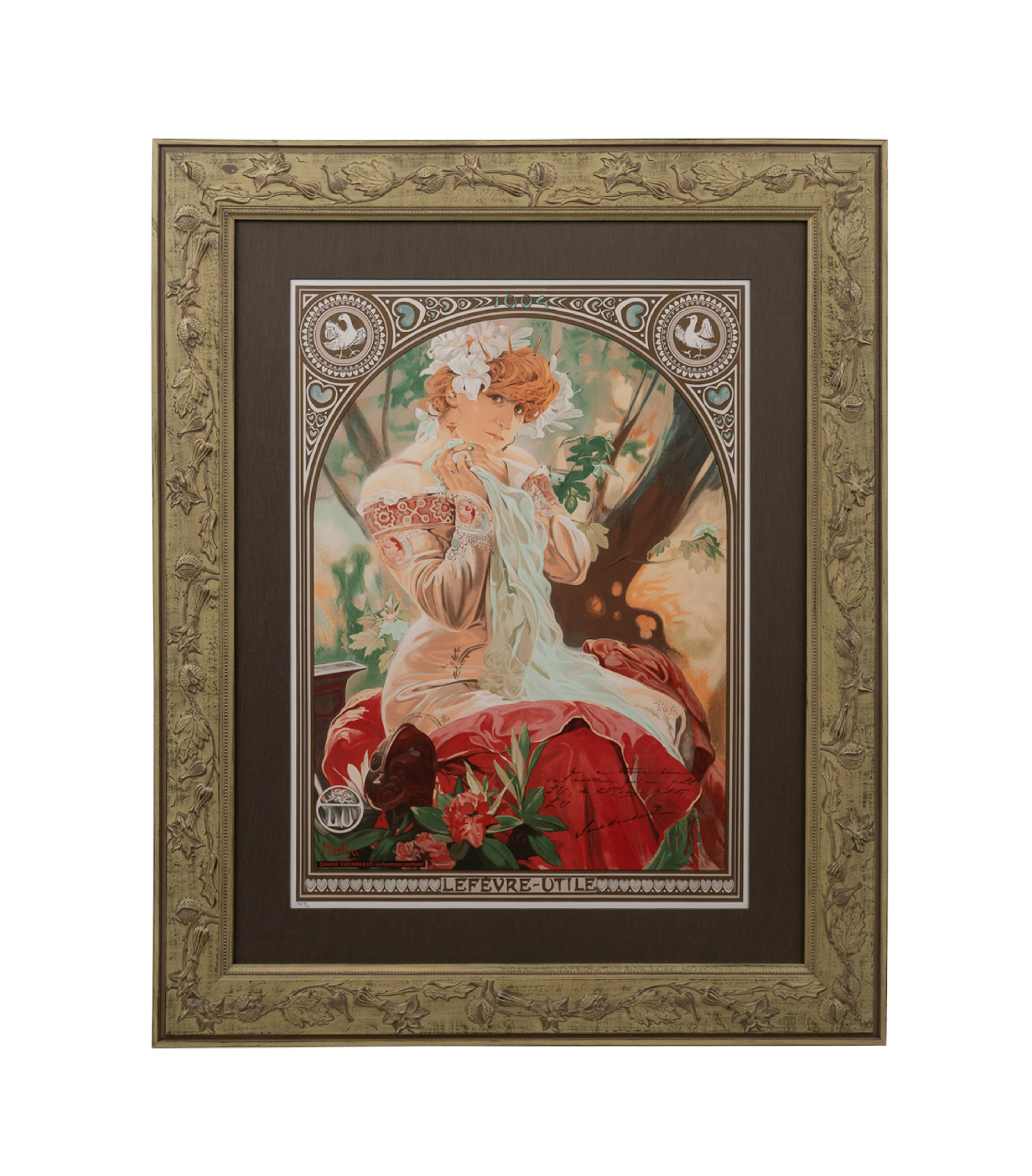 Mucha Foundation, "Sarah Bernhardt", Lithograph