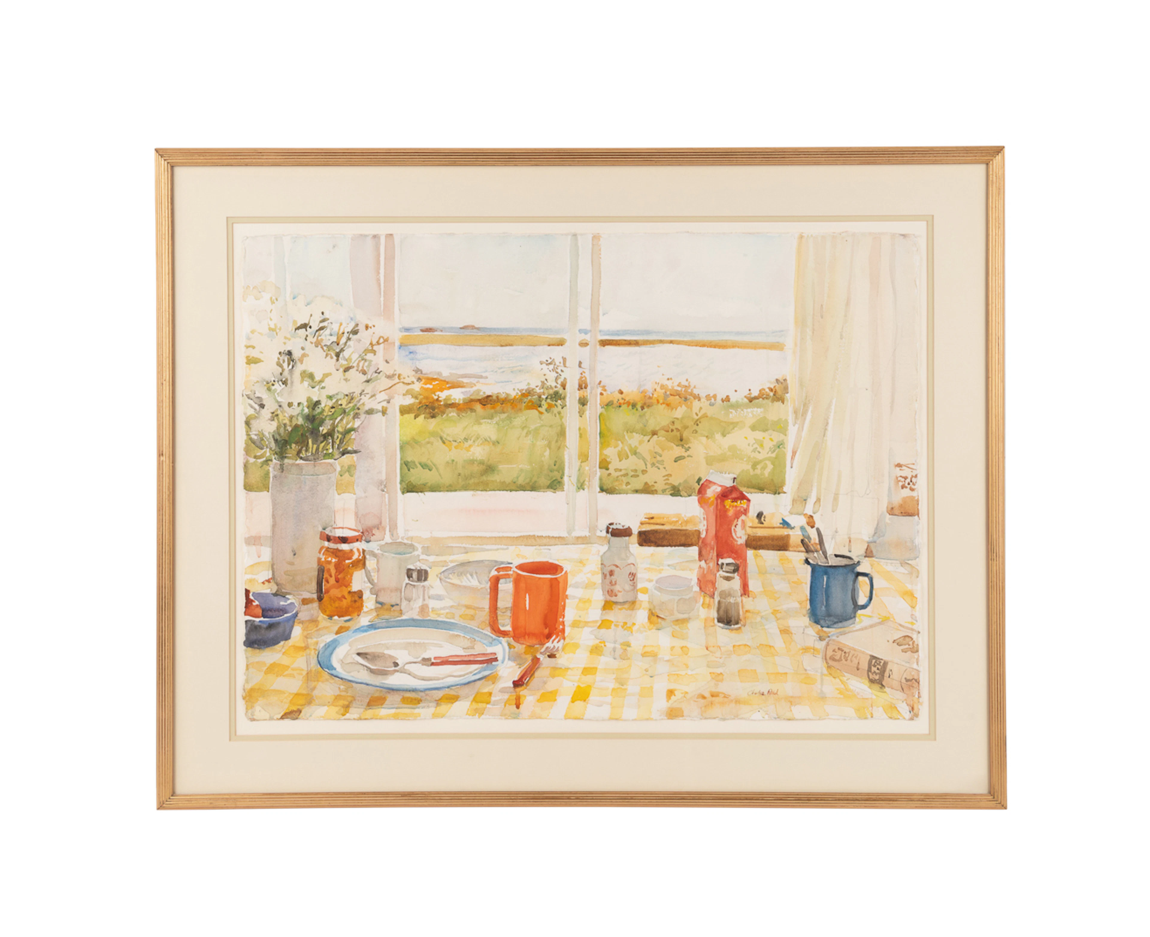 Charles Reid, Still Life, 20th-21st C., W/C