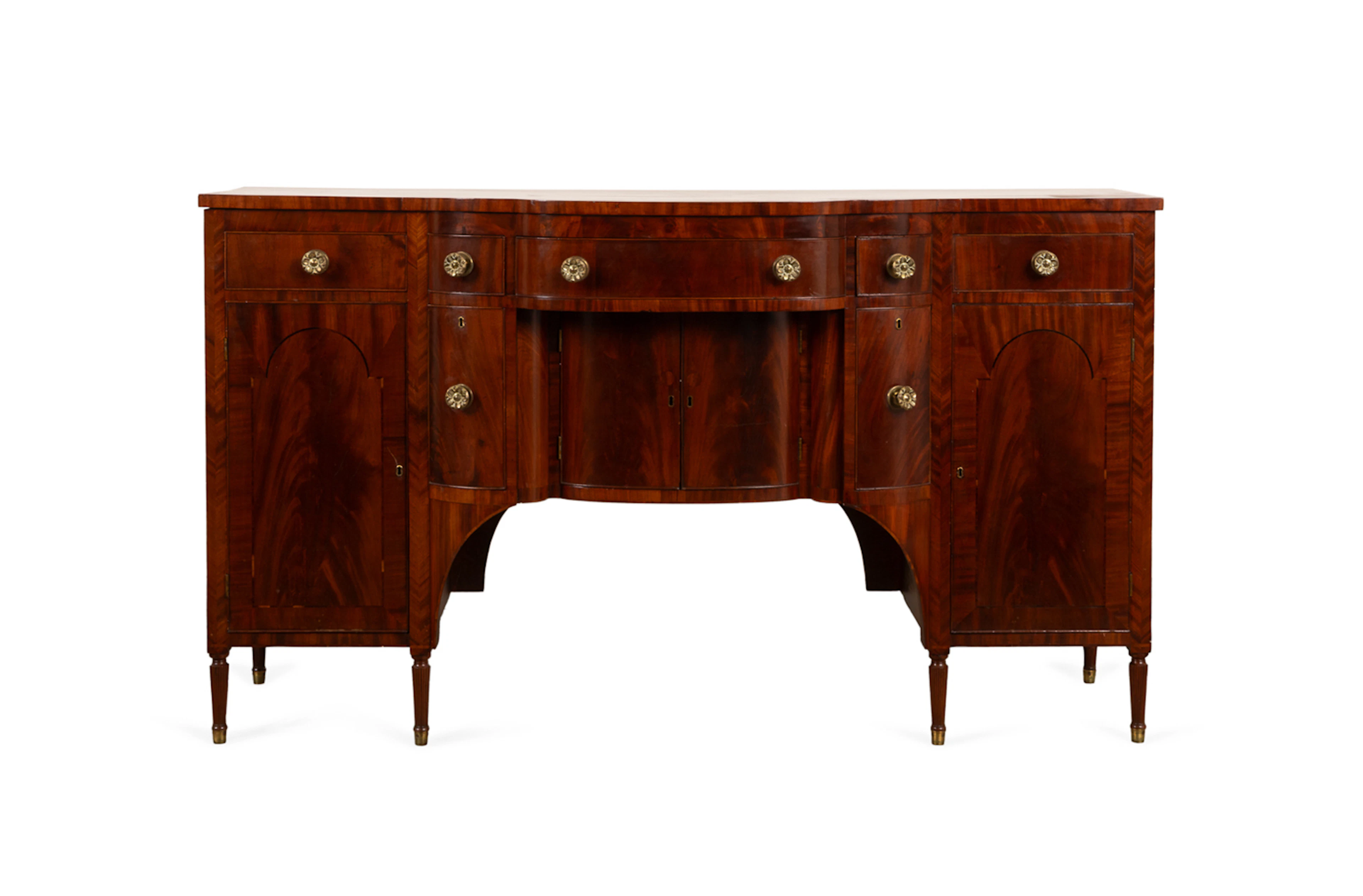 American Federal Style Mahogany Sideboard
