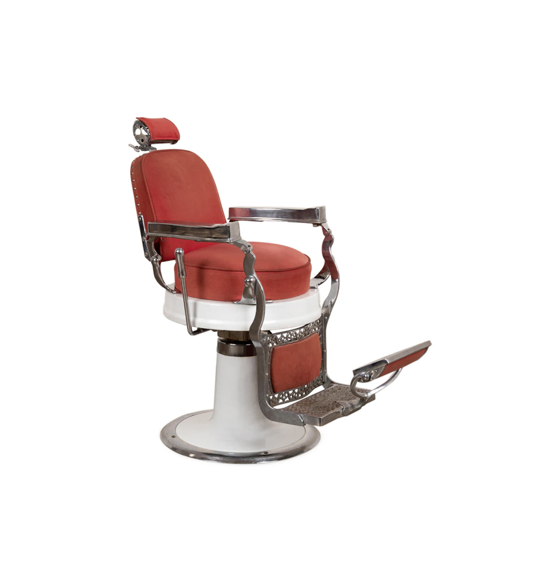 E. Berninghaus Co. "Hercules" Barber's Chair