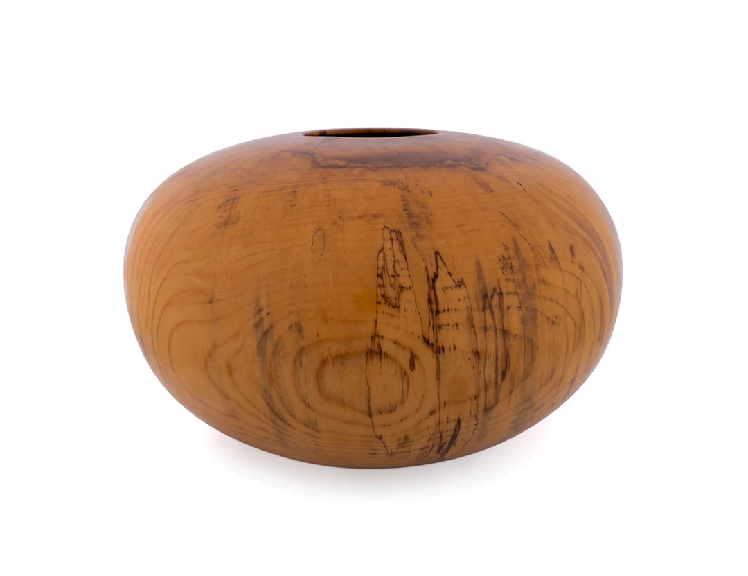 Ed Moulthrop, Large Turned Rare Sugarberry Bowl