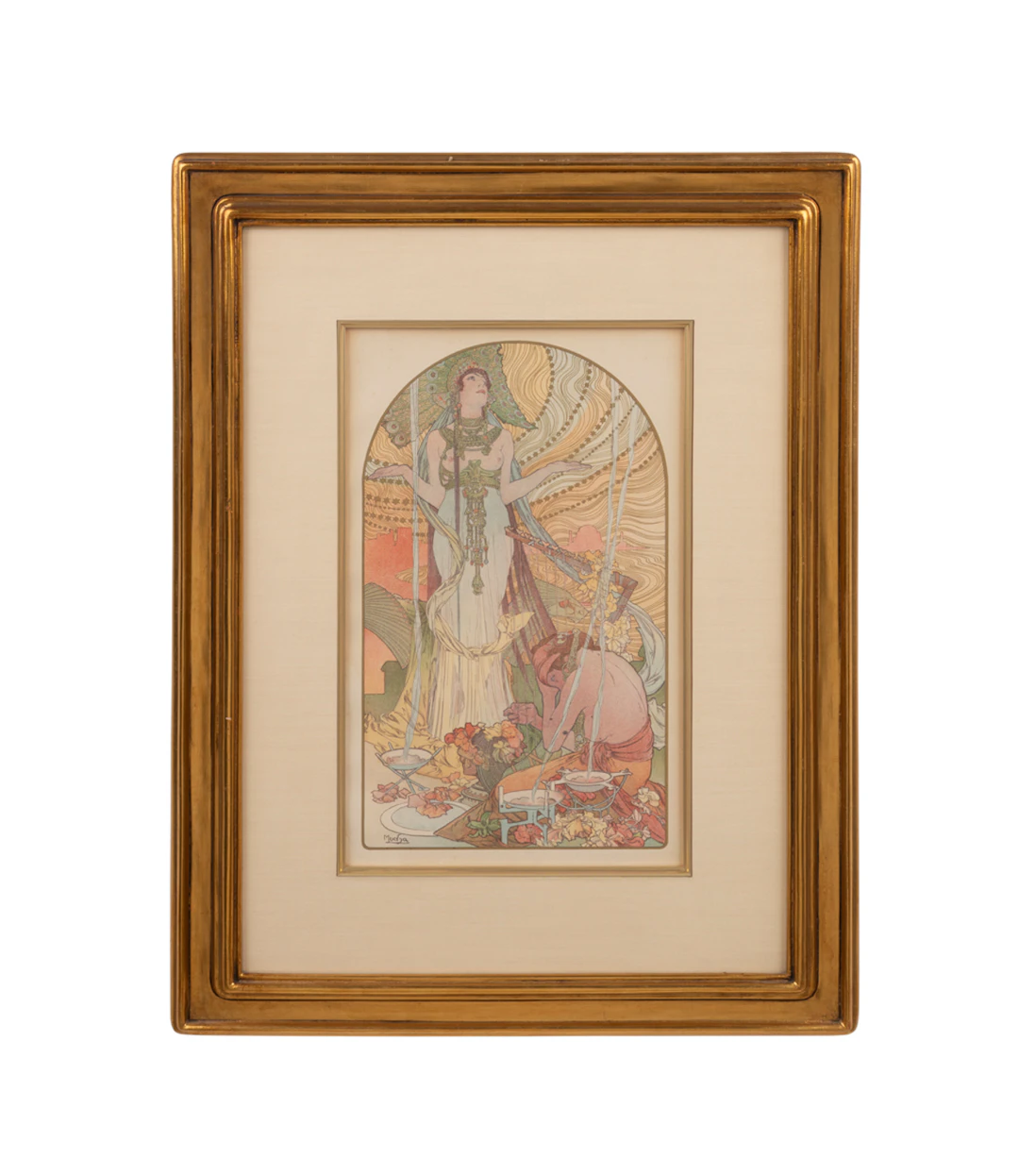 Alphonse Mucha, "Incantation", 1897, Litho.