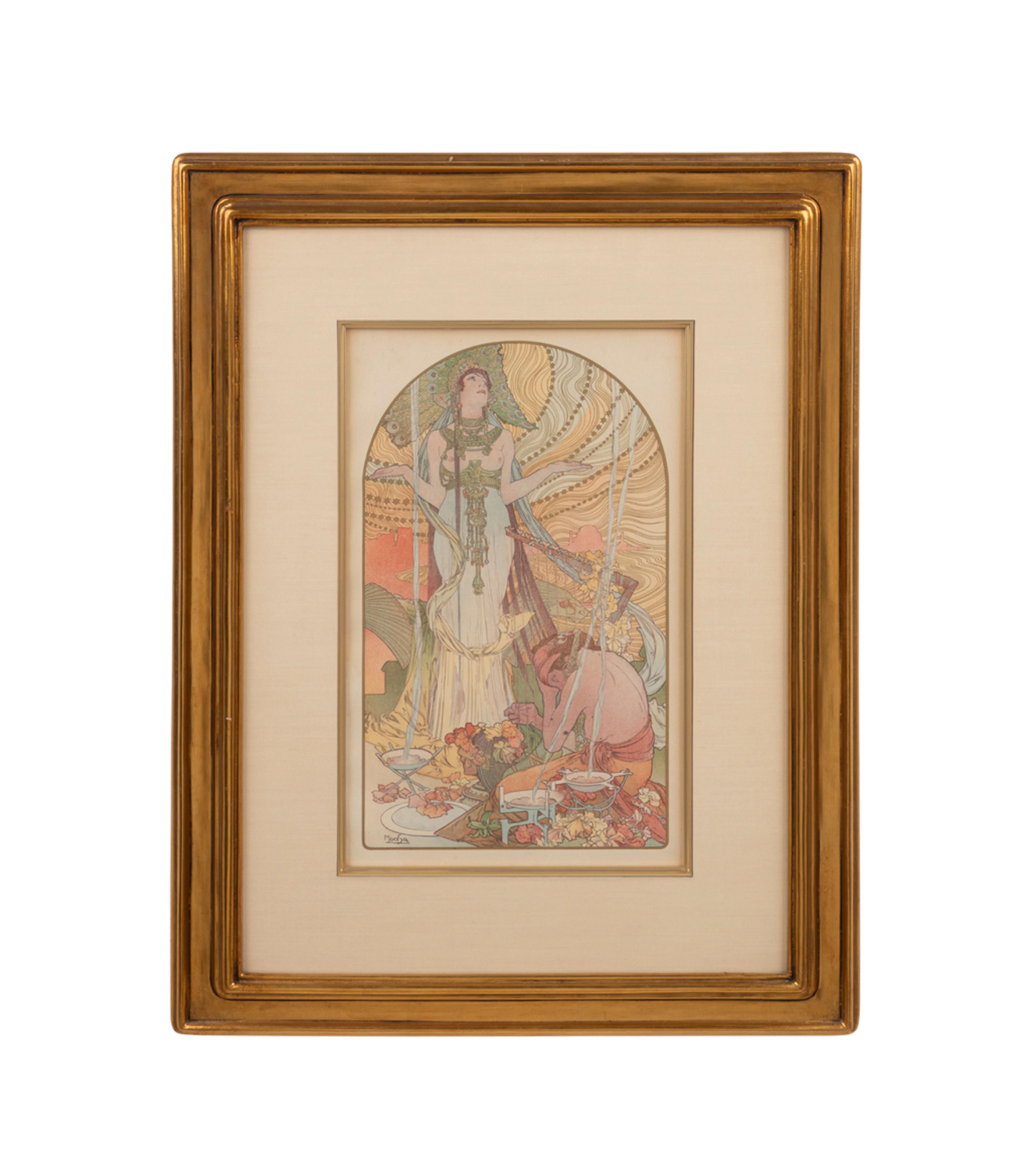 Alphonse Mucha, "Incantation", 1897, Litho.
