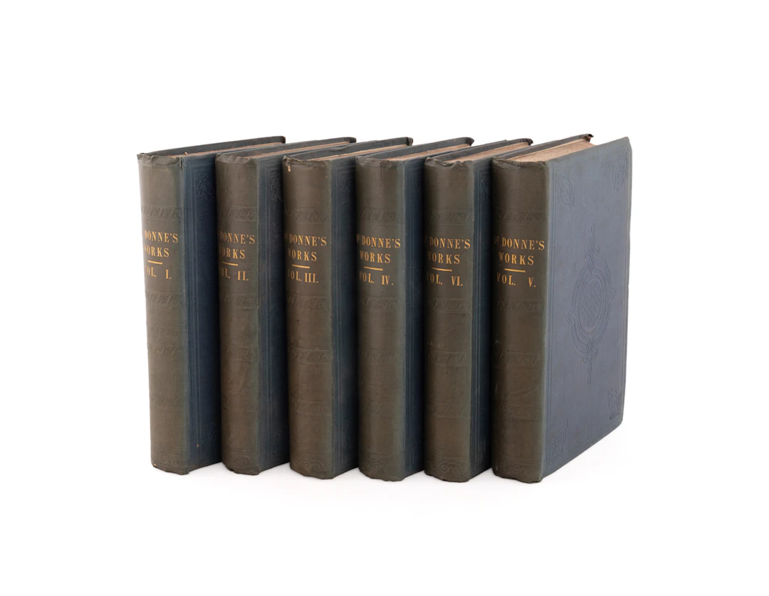 H. Alford, 6 Vol. "The Works of John Donne", 1839