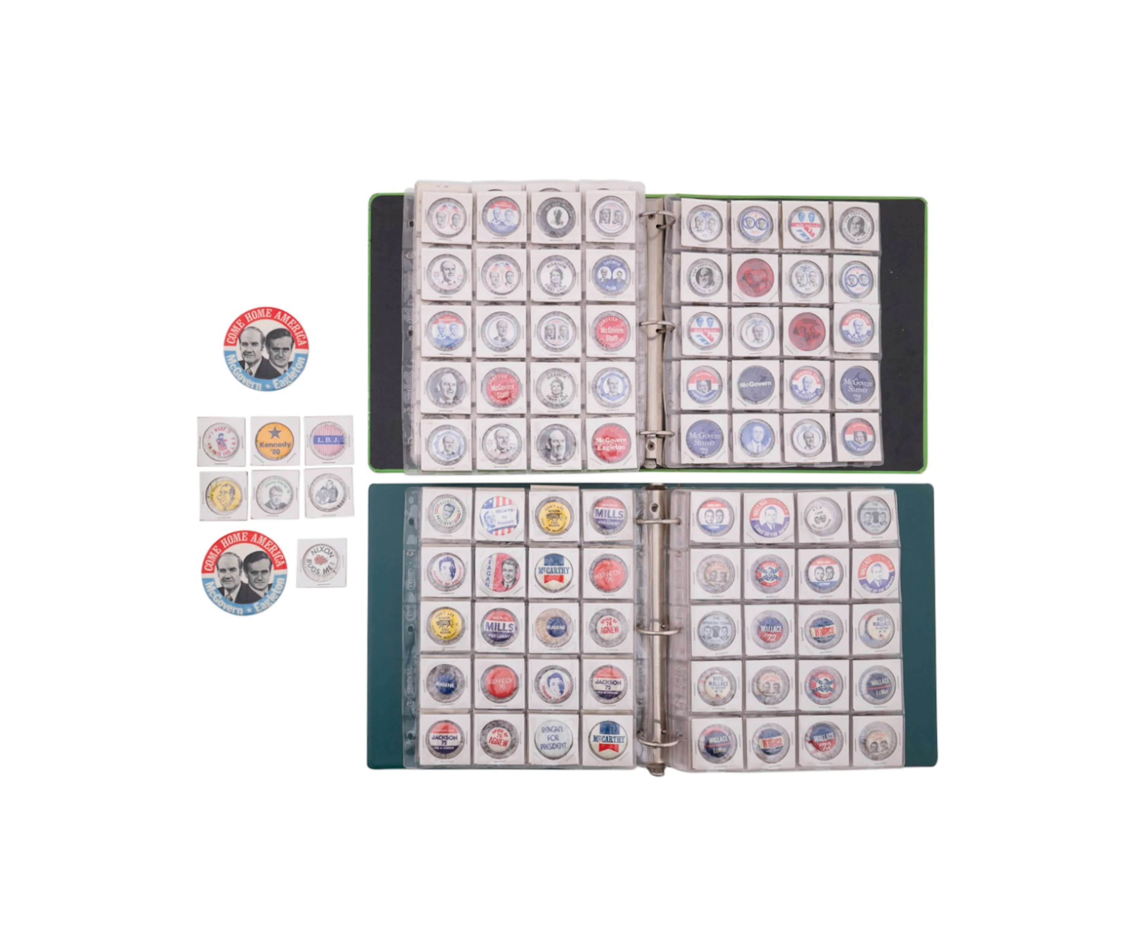 Coll. of Approx. 400 Political Buttons, 1960s-80s