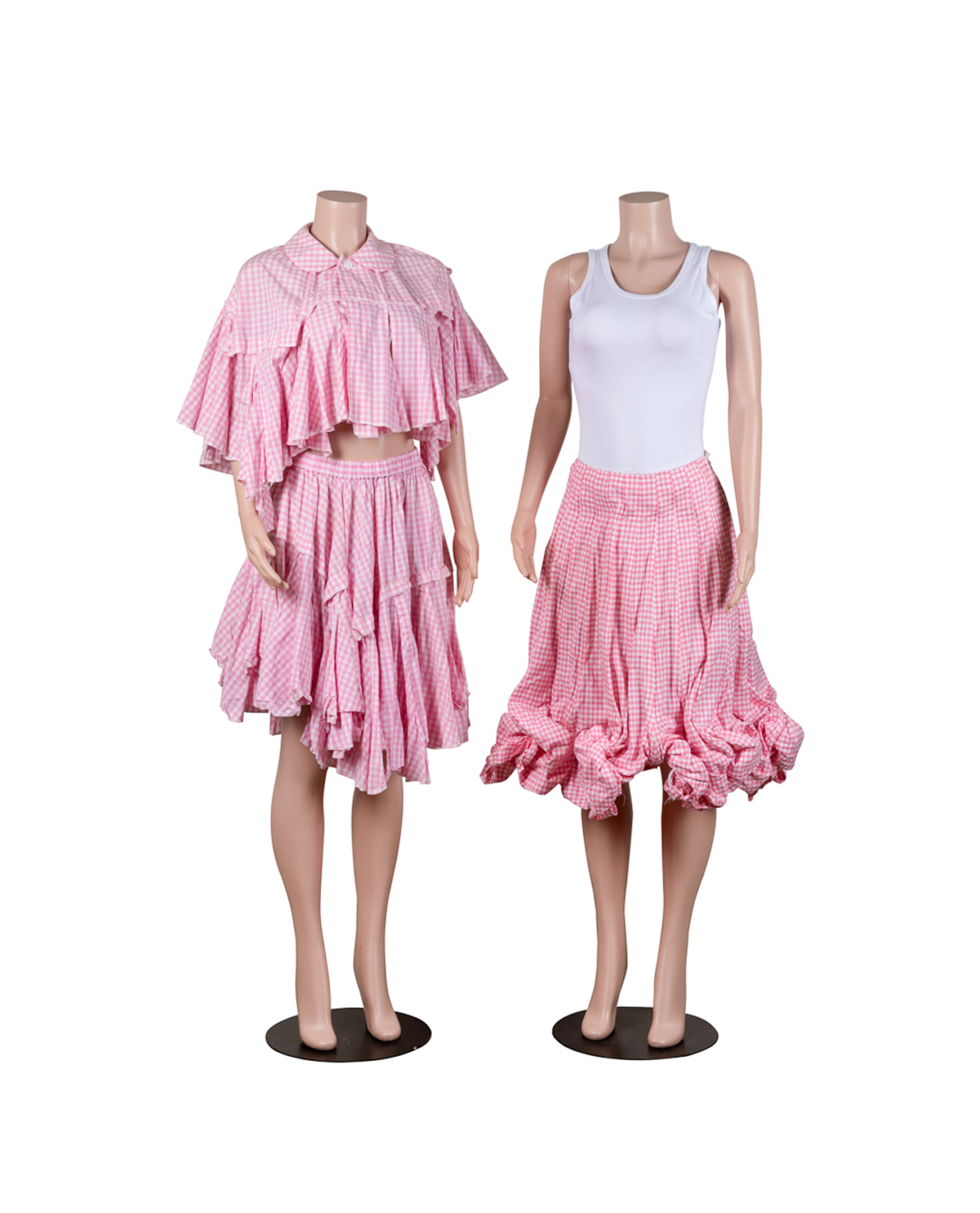Comme des Garcons Pink Gingham Clothing Group
