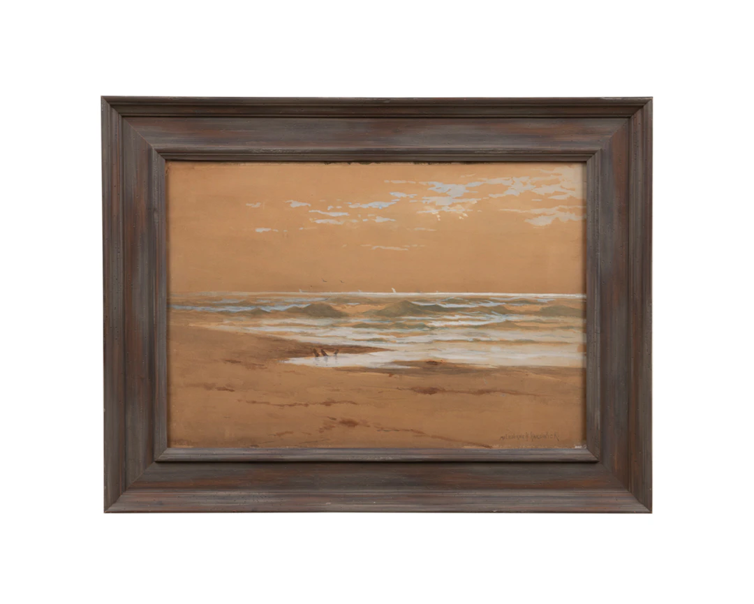 Melbourne H. Hardwick, Coastal Scene, 19th20th C.