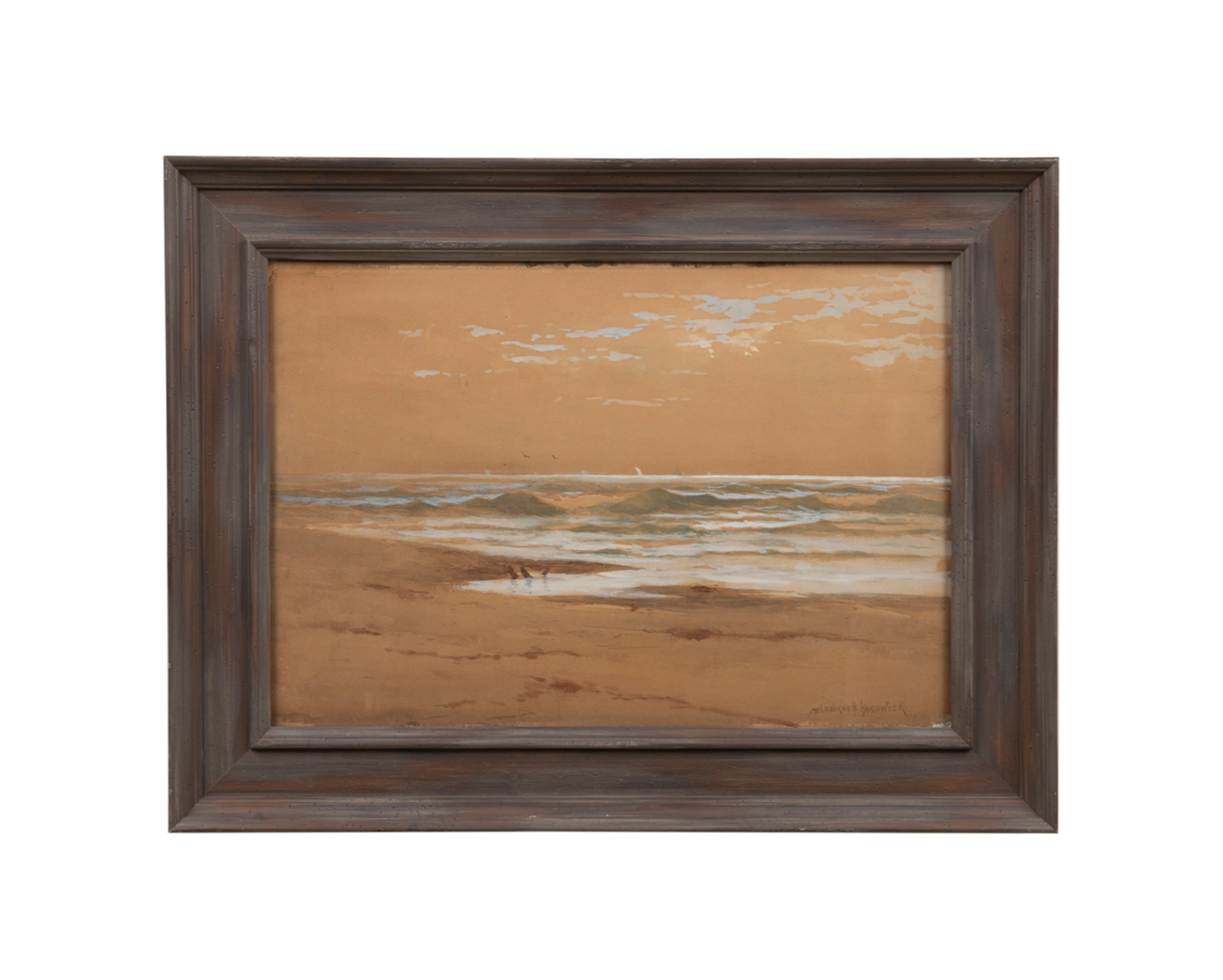 Melbourne H. Hardwick, Coastal Scene, 19th20th C.