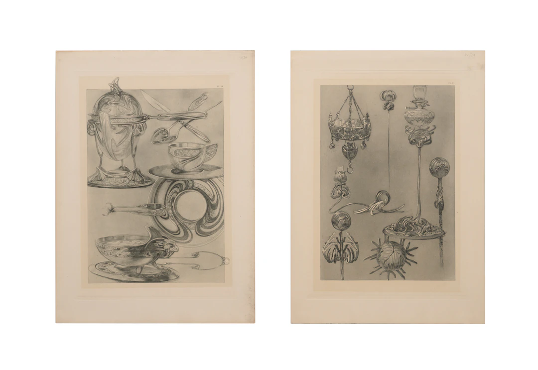 Mucha, 3 Sheets from "Documents decoratifs", 1902