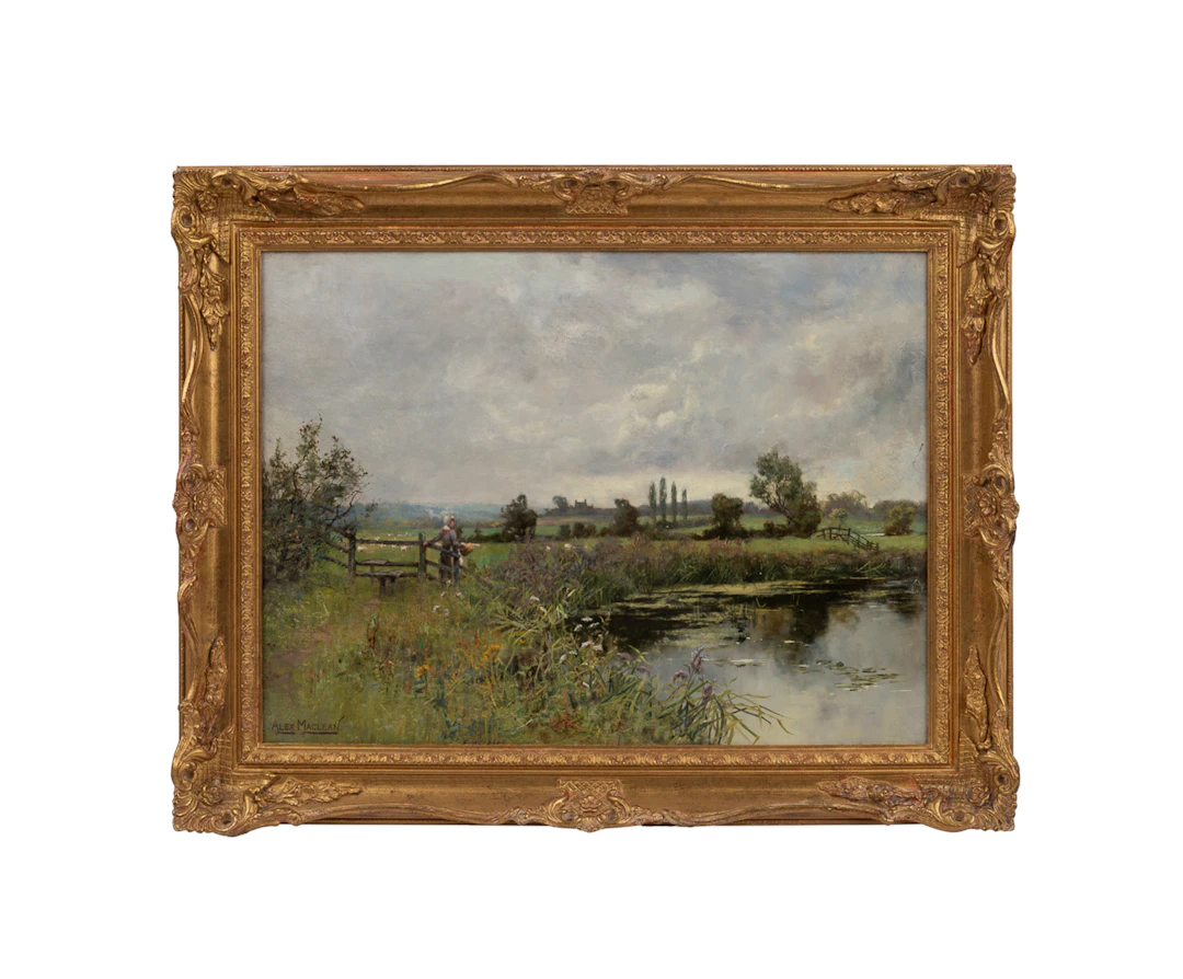 Alexander Maclean, "By The River", 19th/20th C.