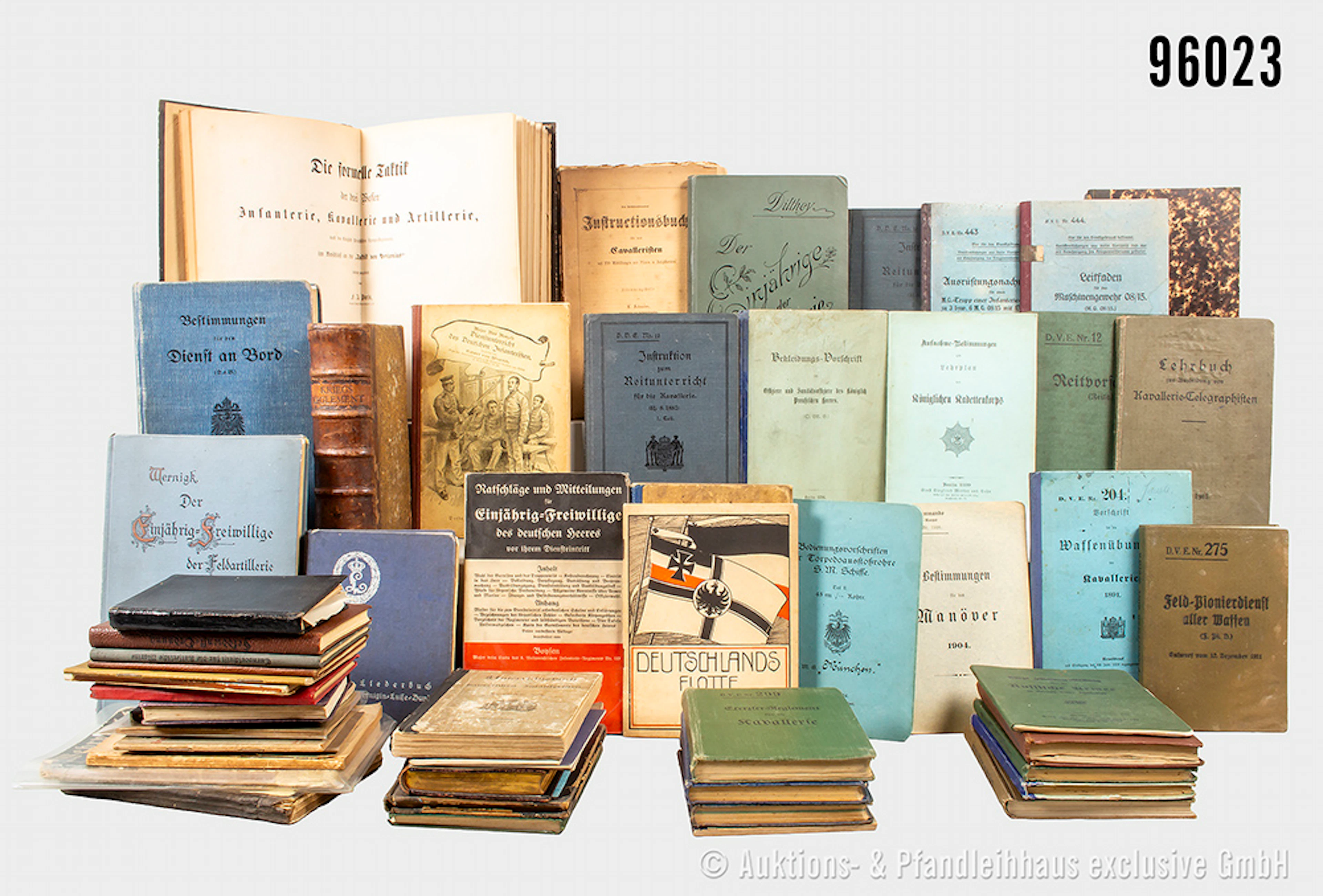 Konv. ca. 55 überw. Dienstvorschriften aus der Kaiserzeit, dabei auch