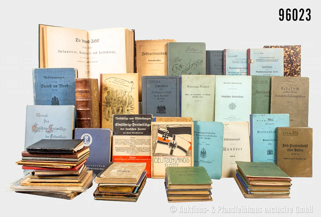 Konv. ca. 55 überw. Dienstvorschriften aus der Kaiserzeit, dabei auch