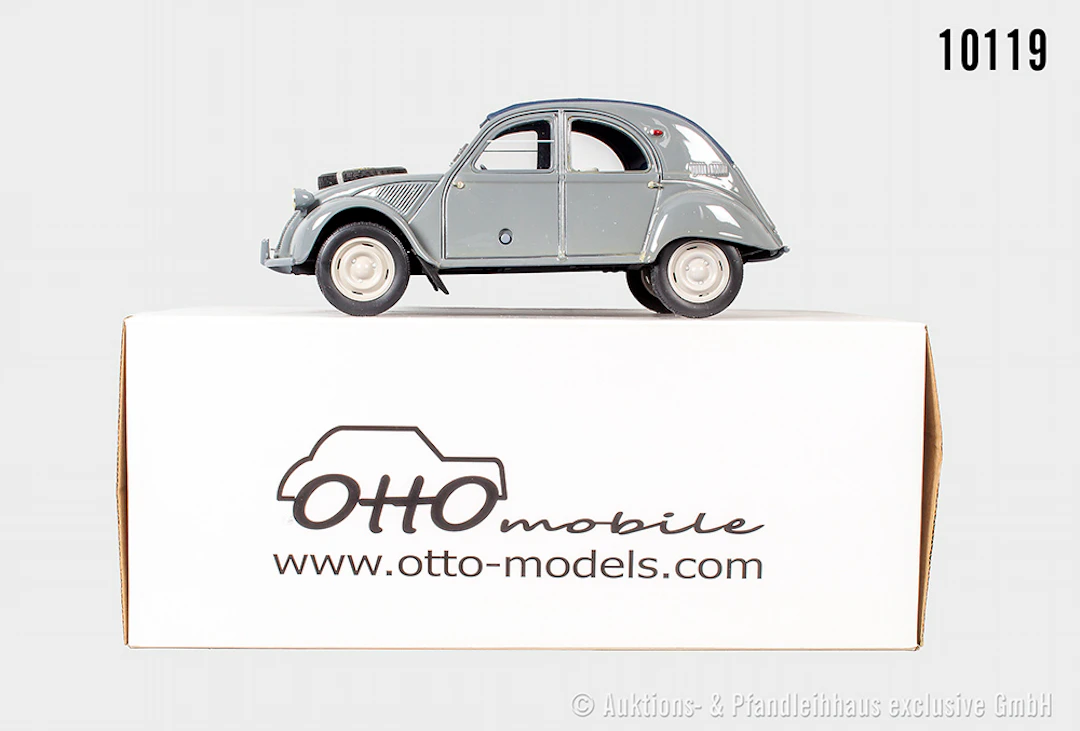 Ottomobile Citroen 2 CV 4x4 Sahara, Metall, 1:18, limitierte Ausgabe
