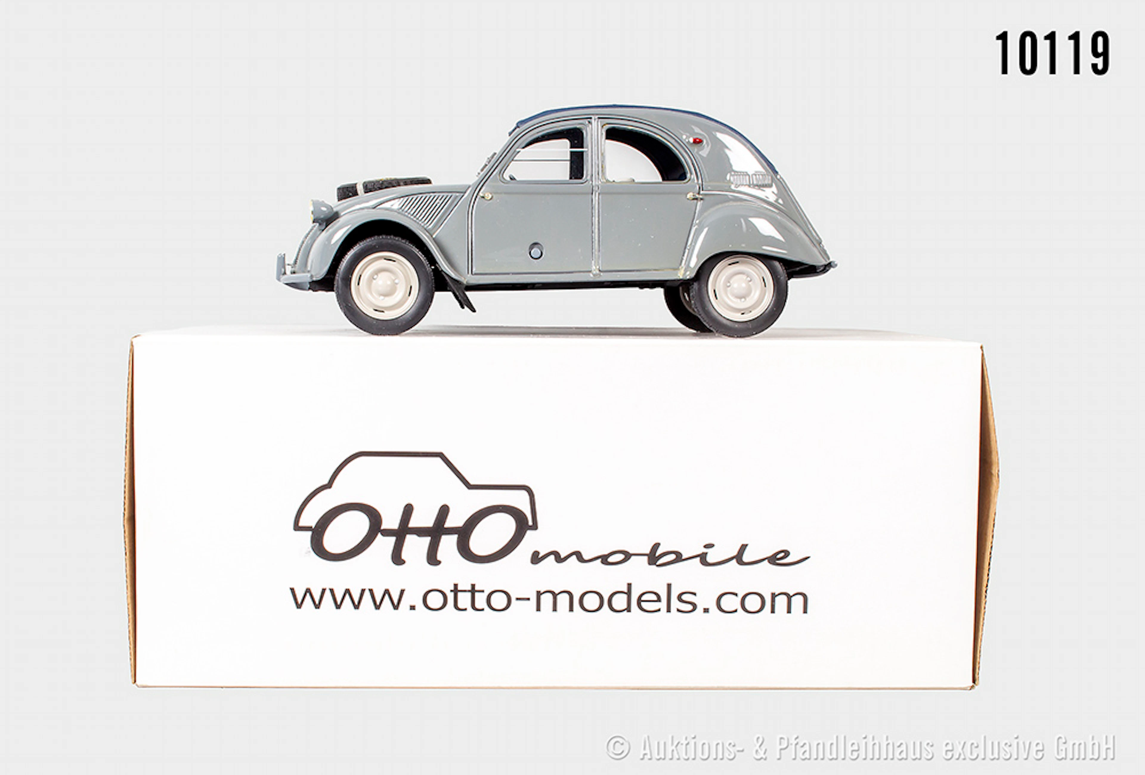 Ottomobile Citroen 2 CV 4x4 Sahara, Metall, 1:18, limitierte Ausgabe