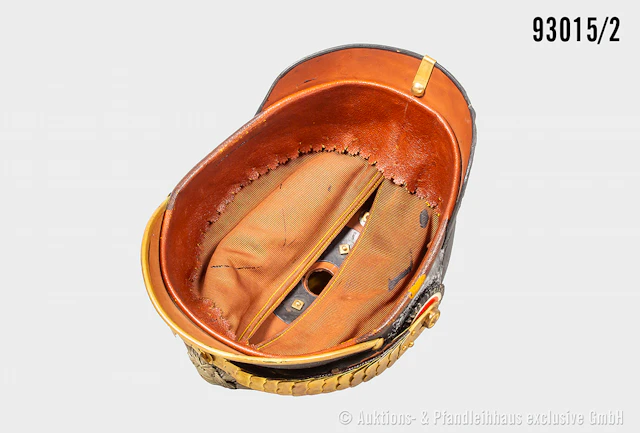 Sachsen-Meiningen-Coburg-Gotha, Pickelhaube für Feldwebel der Infanterie