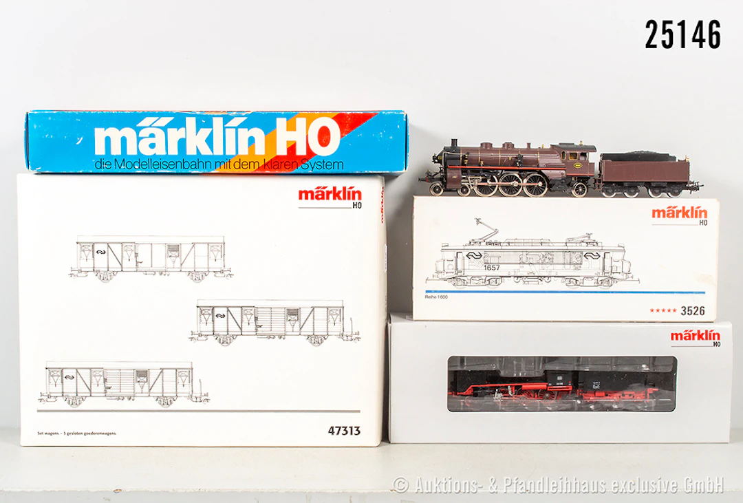 Märklin H0: 36240 Dampflok, DB, BN 24016, Digital, verharzt & 3111