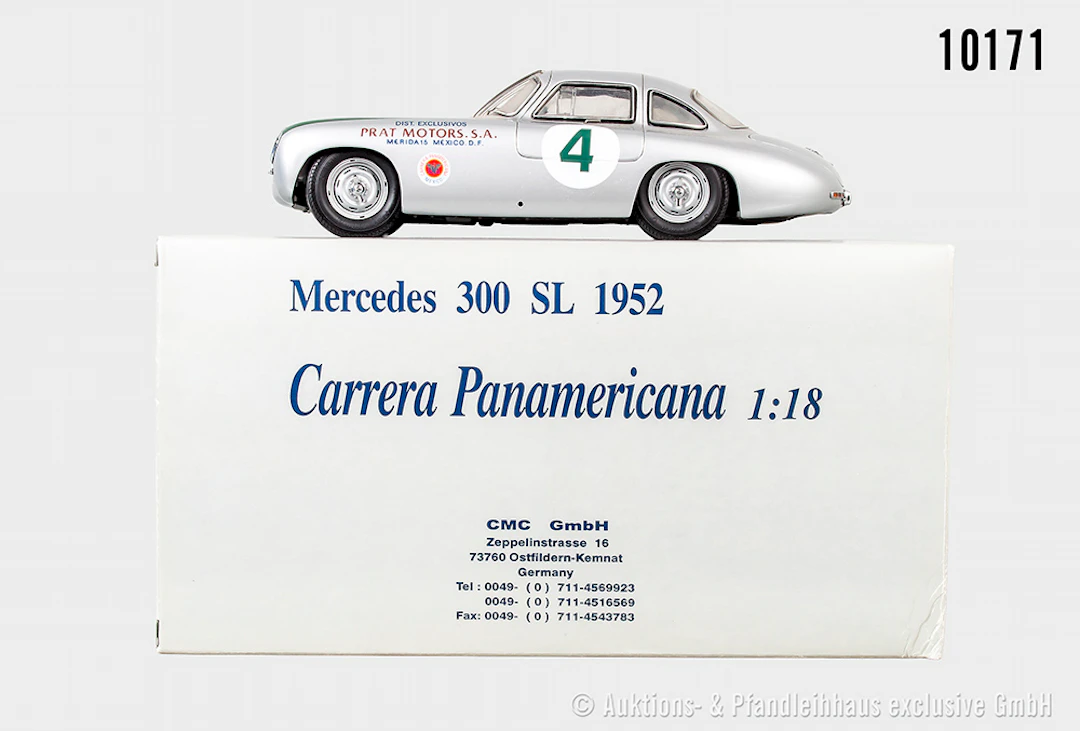 CMC Mercedes 300 SL 1952 Carrera Panamericana, Metall, 1:18, Z 2, OVP