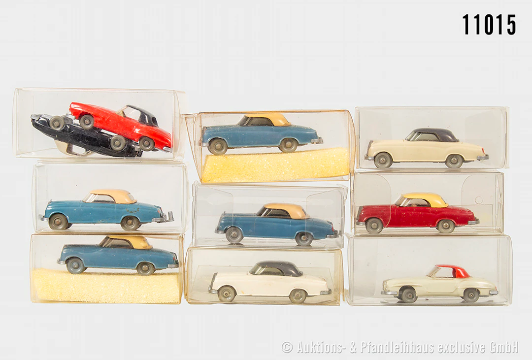 Wiking H0 Modellfahrzeuge, Mercedes-Benz, Z 1-3
