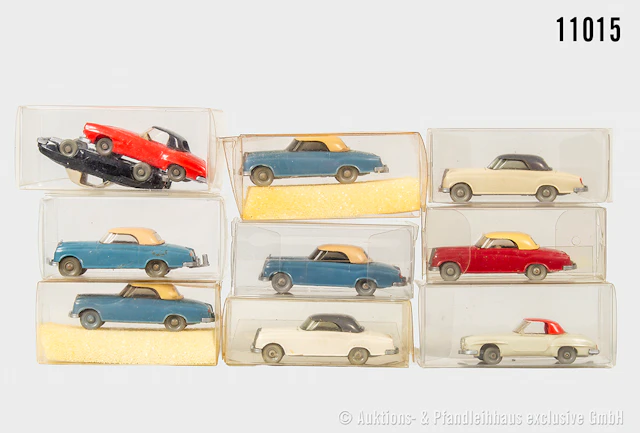 Wiking H0 Modellfahrzeuge, Mercedes-Benz, Z 1-3