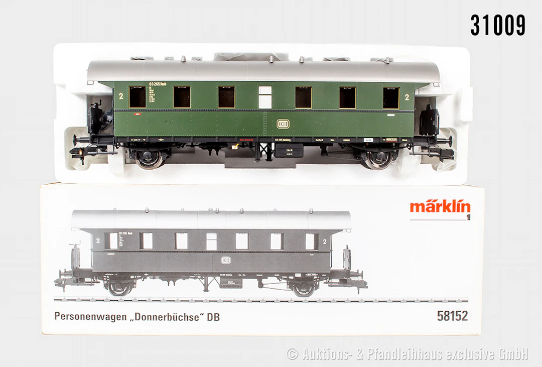 Märklin Spur 1: 58156 "Donnerbüchse", DB, BN 83265Ham, Z 1, OVP