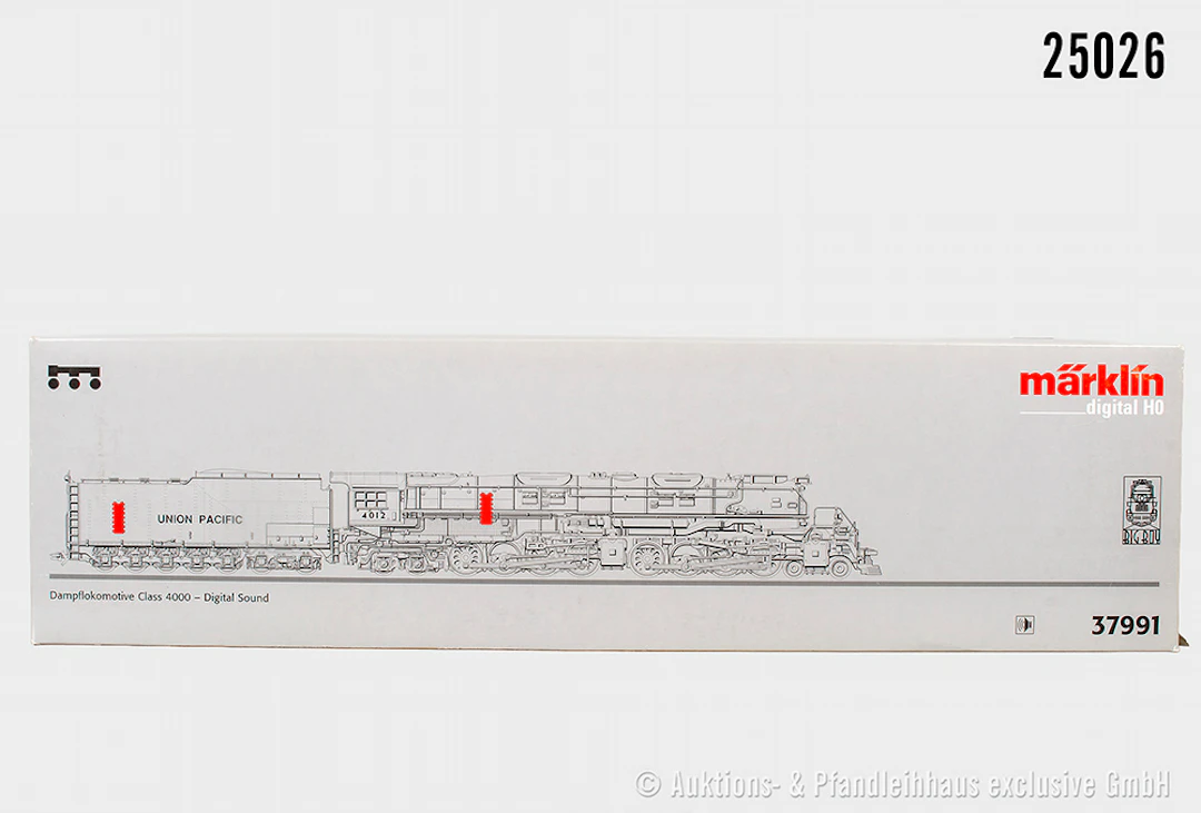 Märklin digital H0: 37991 "Big Boy", Union Pacific, BN 4012, Z 0