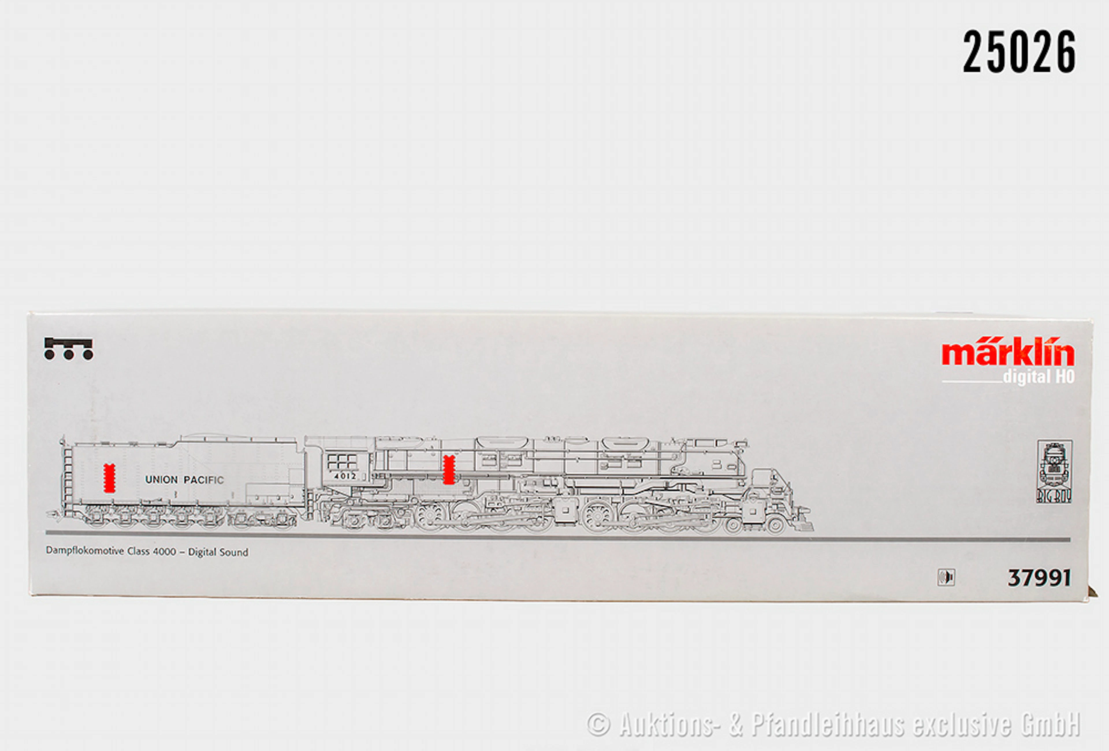 Märklin digital H0: 37991 "Big Boy", Union Pacific, BN 4012, Z 0