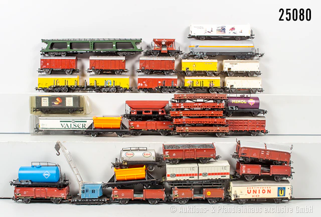 Märklin H0: ca. 40x Güterwagen, Z 2-3
