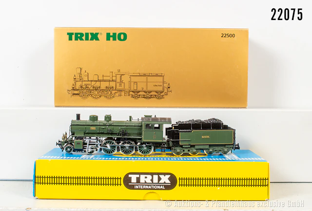 2x Trix H0 Dampflok, K.Bay.Sts.B.: 22500 B VI "Murnau" & 2426 P 3/5