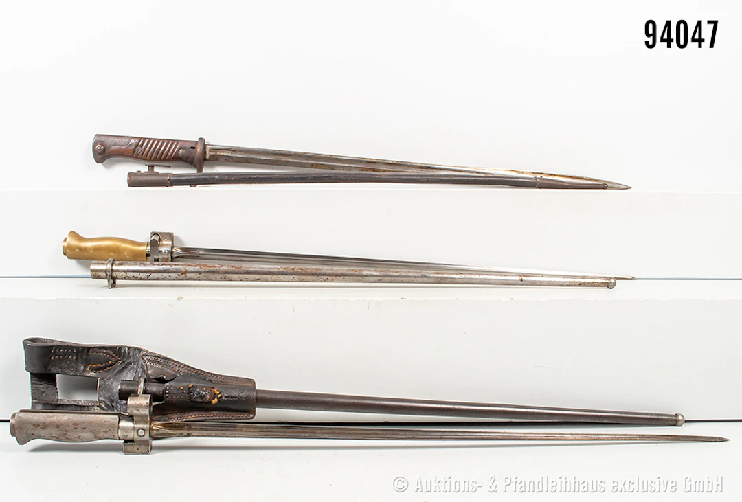 Konv. Preußen Seitengewehr 98 Lang, mit Kammerstempel von 1905, sowie