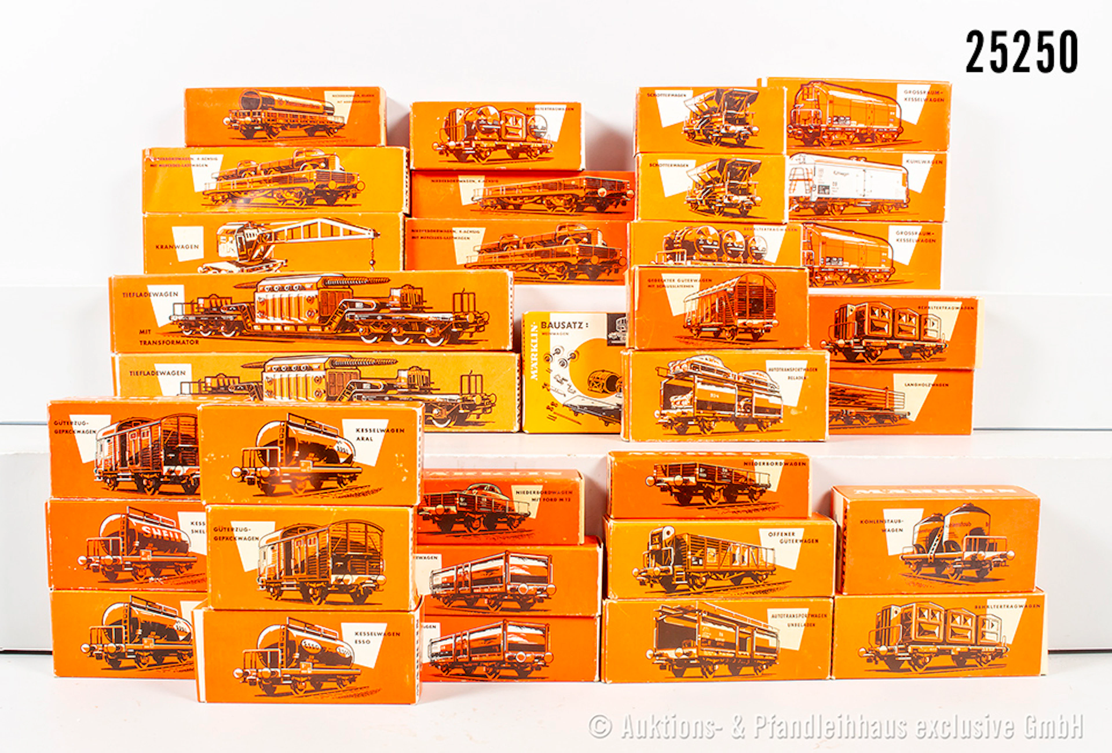 33x Märklin H0 Güterwagen: 2x 4610, 4506, 4910, 2x 4602, 4620, 4511